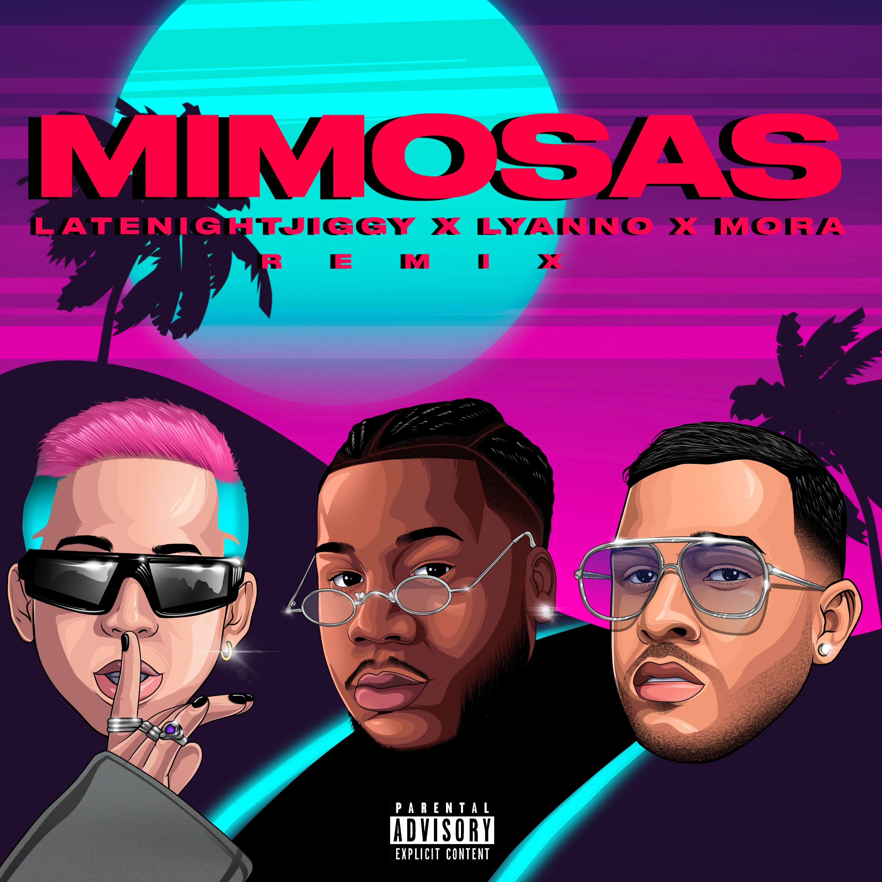 Mimosas (Remix) - Single album cover