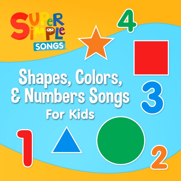 Shapes, Colors & Numbers Songs album cover