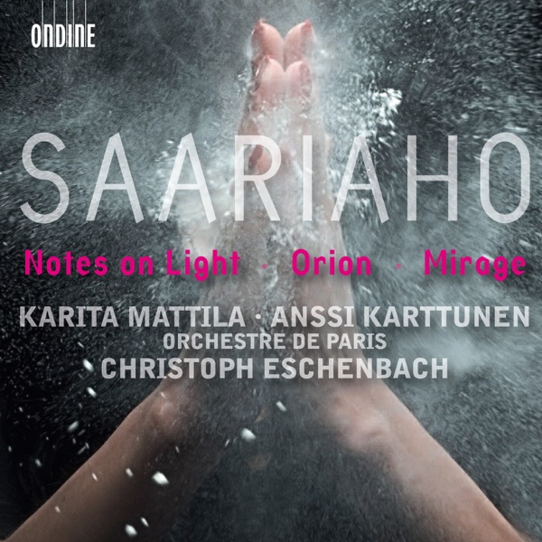Saaiaho: Notes On Light, Orion, Mirage album cover