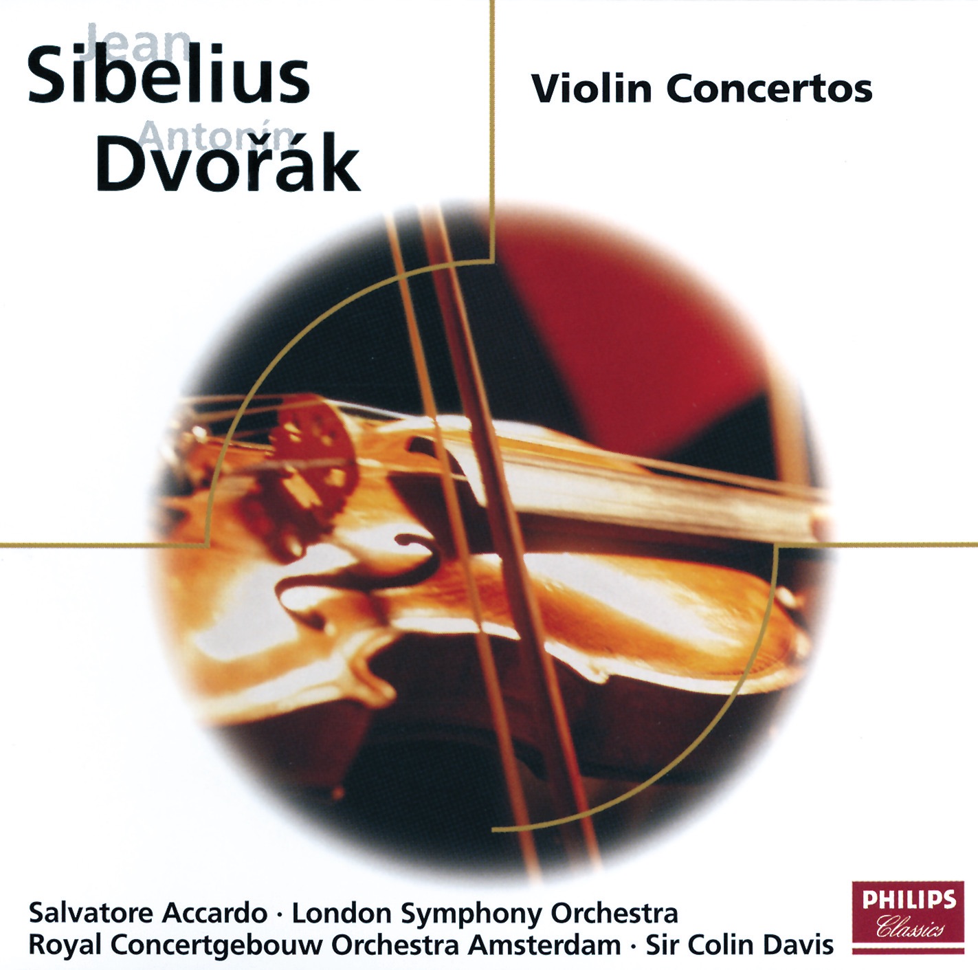 Dvorak & Sibelius: Violin Concertos album cover