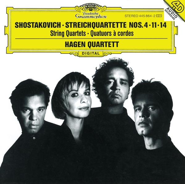 Shostakovich: String Quartets Nos. 4, 11 & 14 album cover