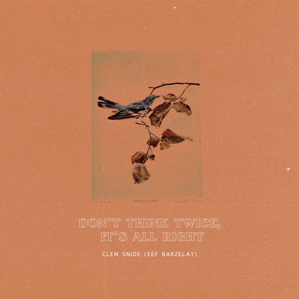 Don't Think Twice, It's All Right - Single album cover