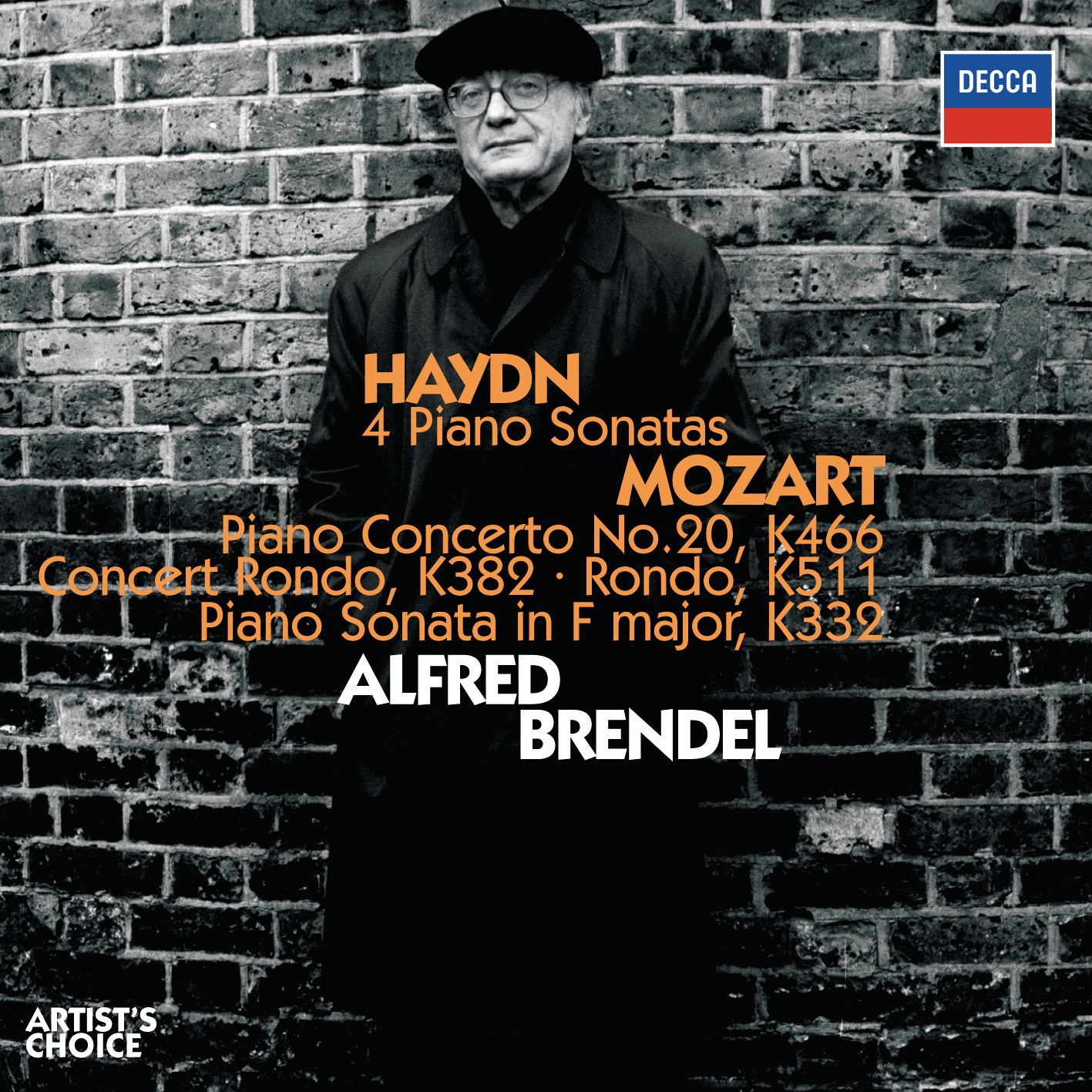 Alfred Brendel Plays Haydn & Mozart album cover
