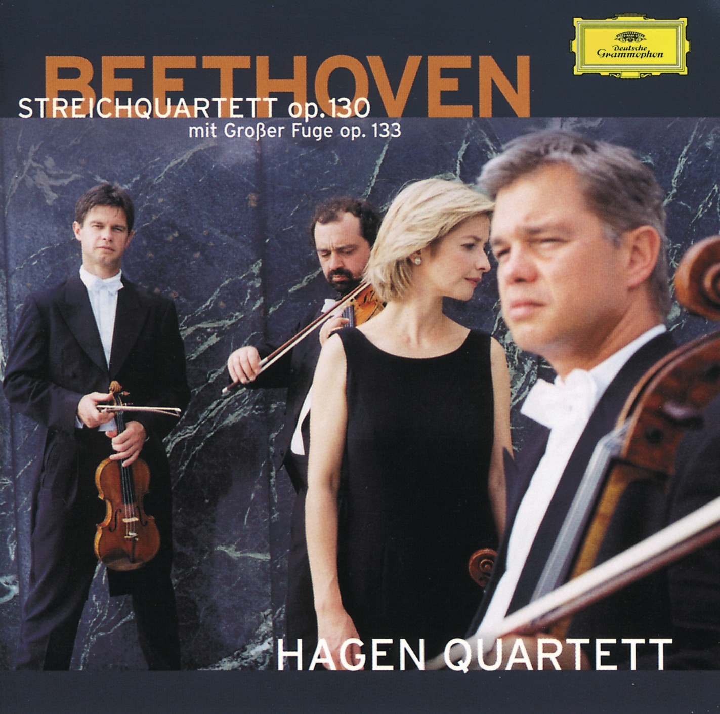 Bach: Fugues, Mozart: Adagio and Fugue K. 546 & Beethoven: String Quartet Opp.130/133 album cover