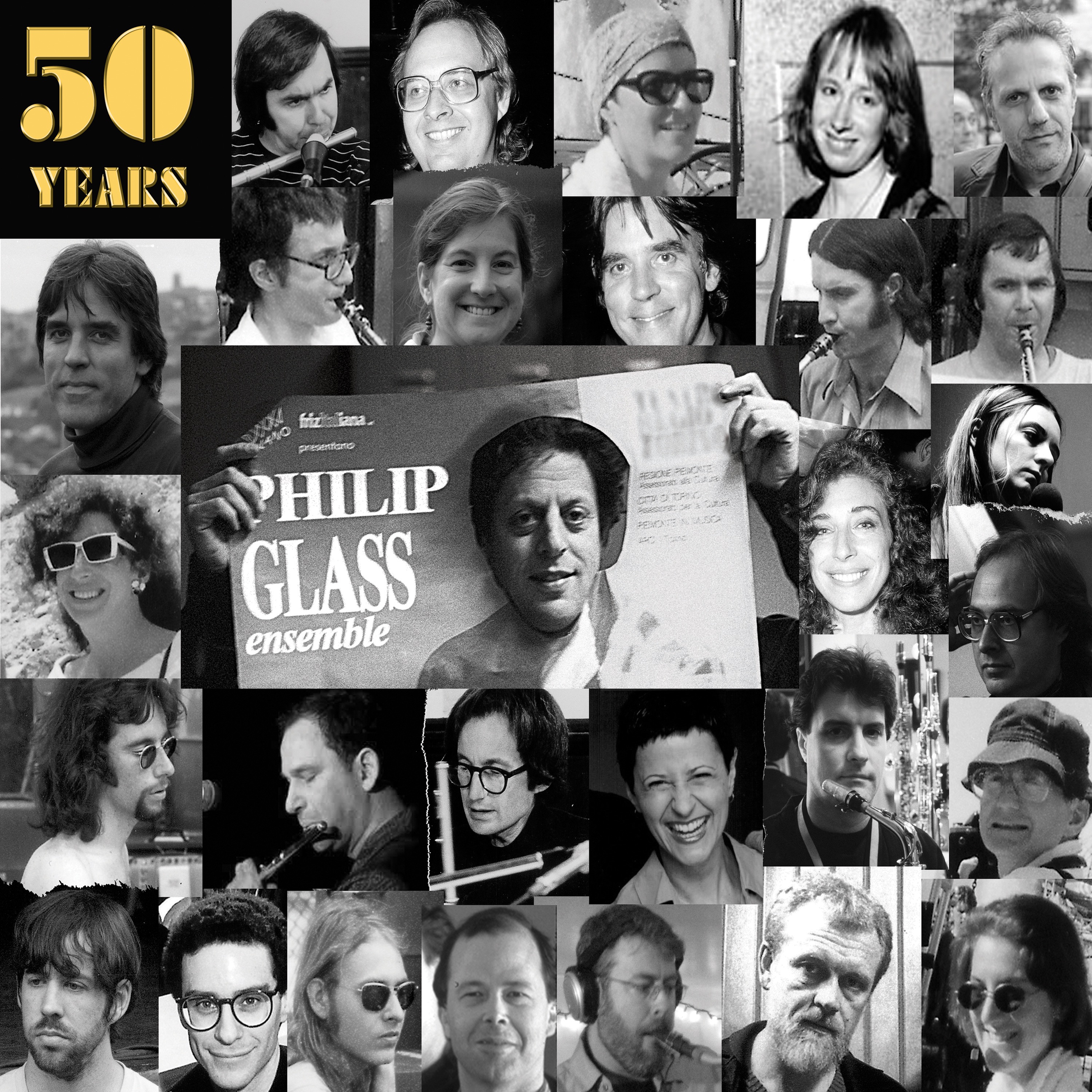50 Years of the Philip Glass Ensemble album cover