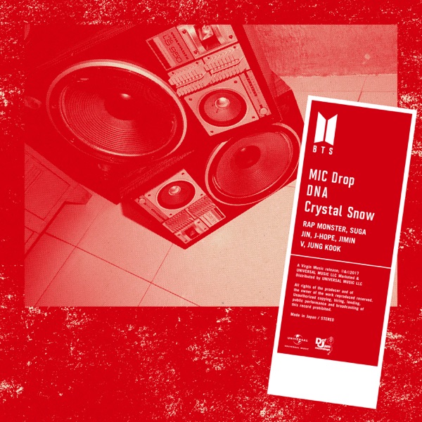 MIC Drop / DNA / Crystal Snow - Single album cover