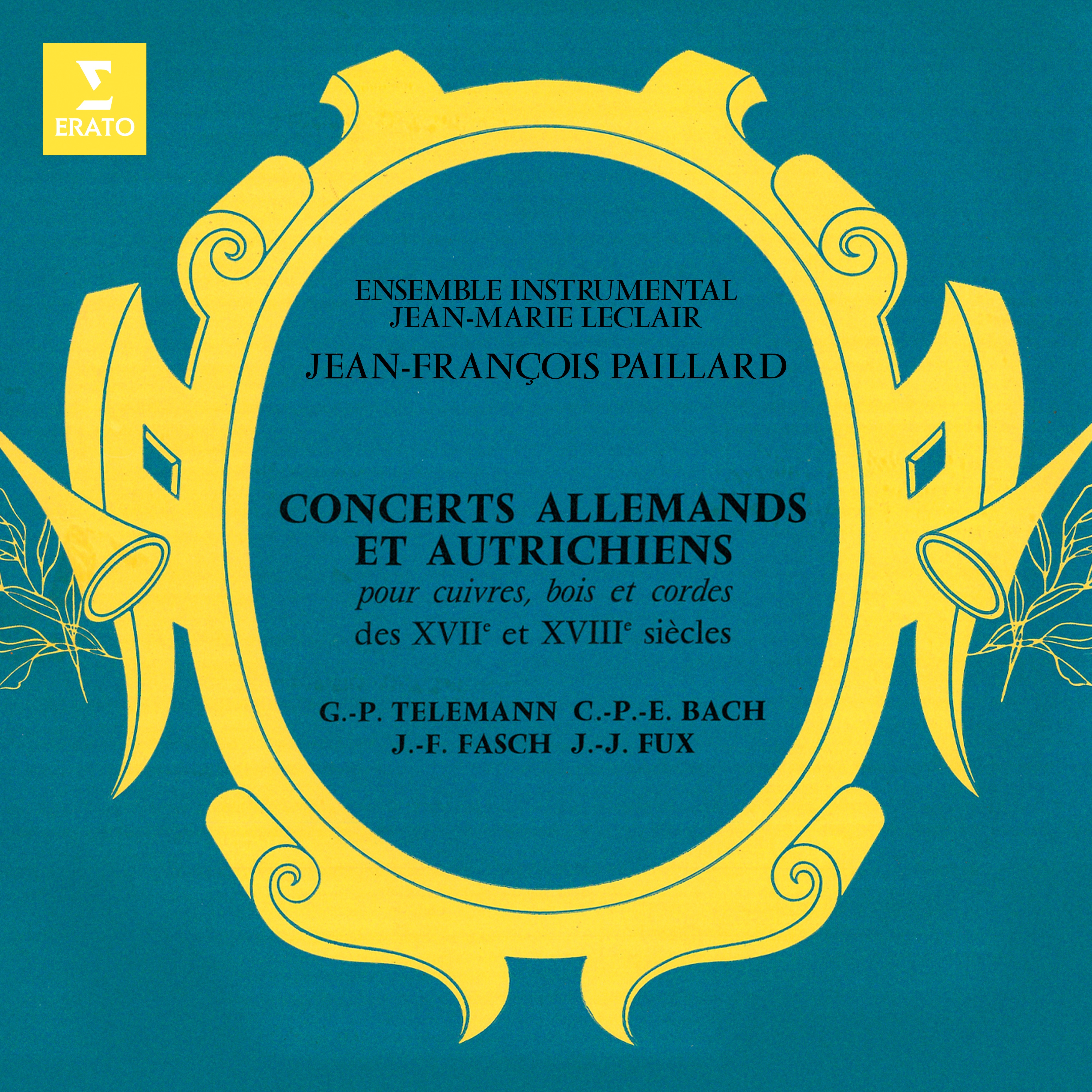 Concerts allemands et autrichiens des XVIIe et XVIIIe siècles: Telemann, CPE Bach, Fasch & Fux album cover