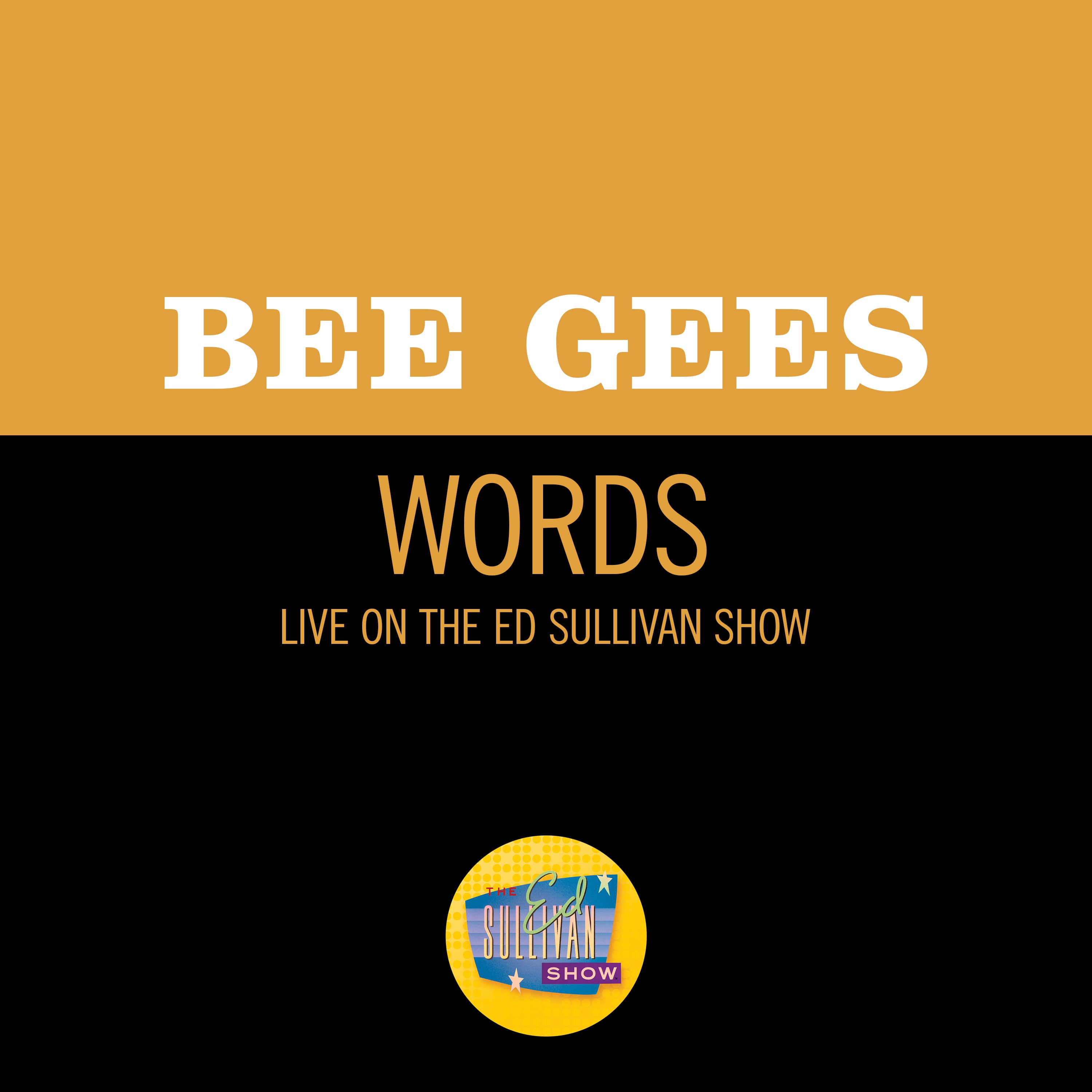 Words (Live On The Ed Sullivan Show, March 17, 1968) - Single album cover