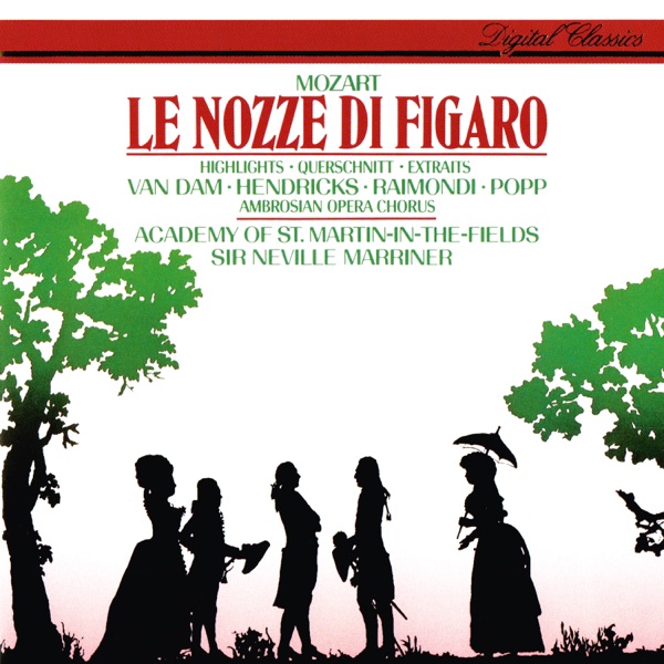 Mozart: Le nozze di Figaro (Highlights) album cover