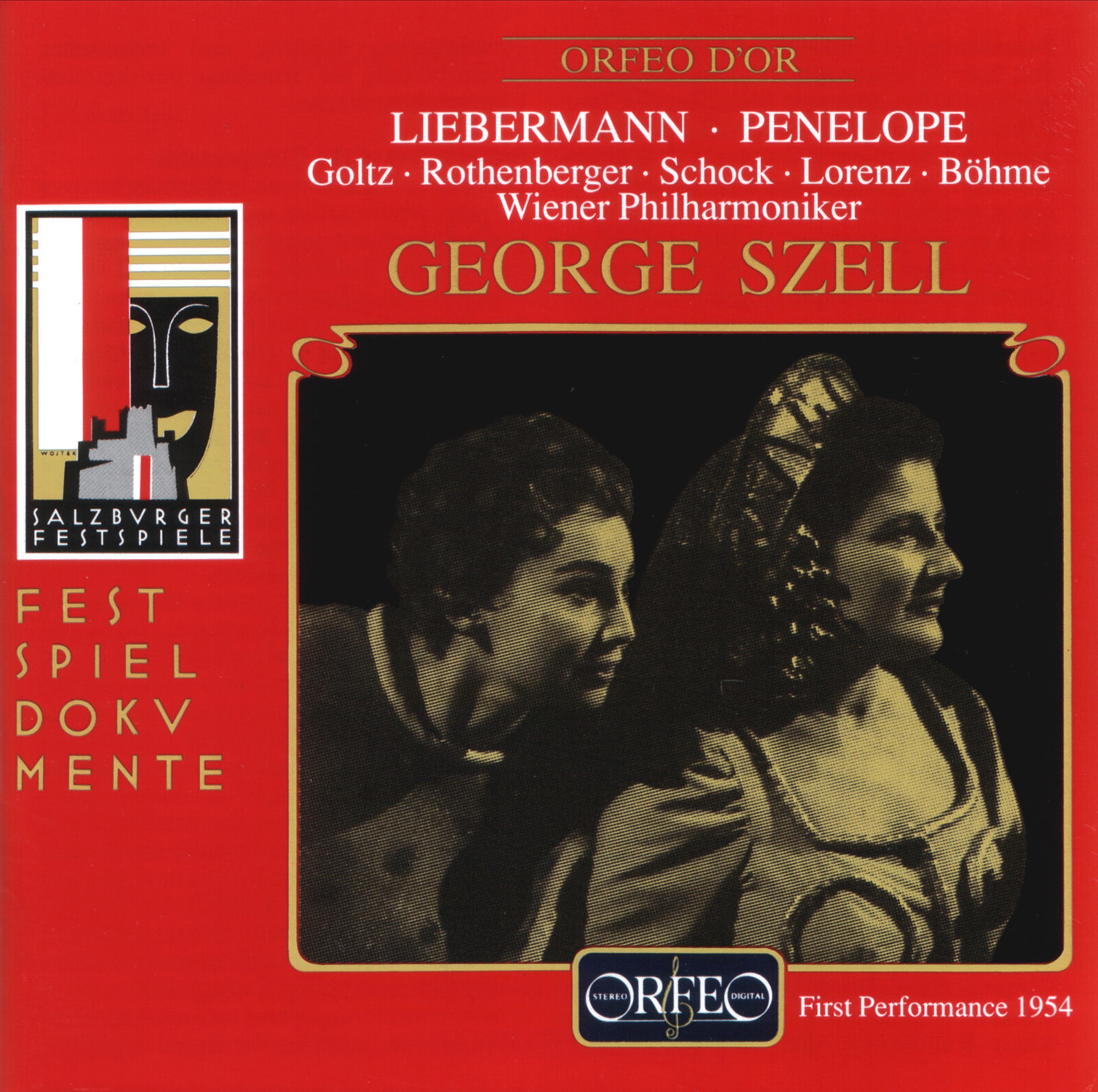 Liebermann: Penelope (Live) album cover