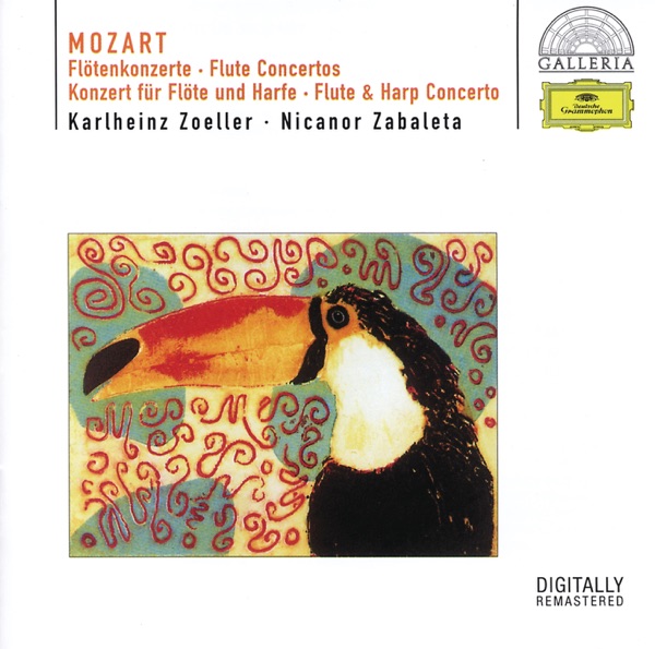 Mozart: Flute Concertos Nos.1 & 2 and Flute & Harp Concerto K. 299 album cover