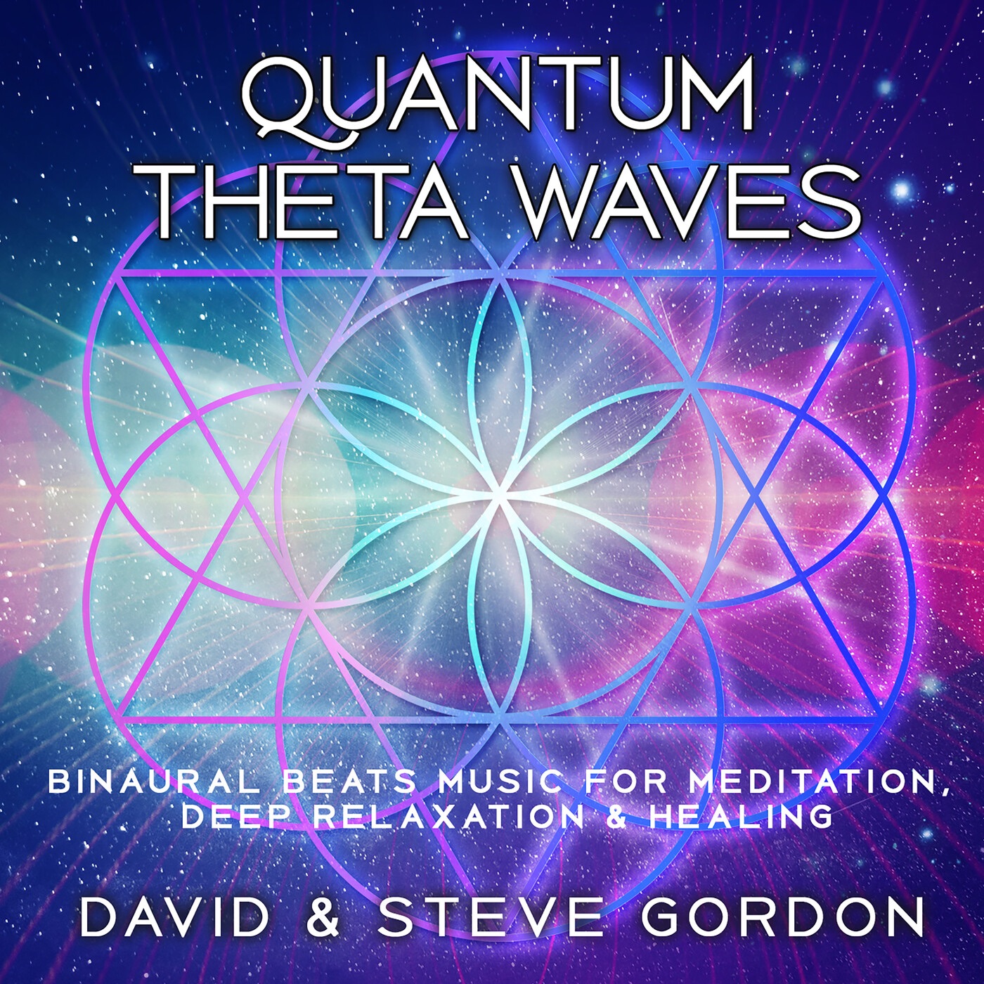 Quantum Theta Waves: Binaural Beats Music for Meditation, Deep Relaxation & Healing album cover