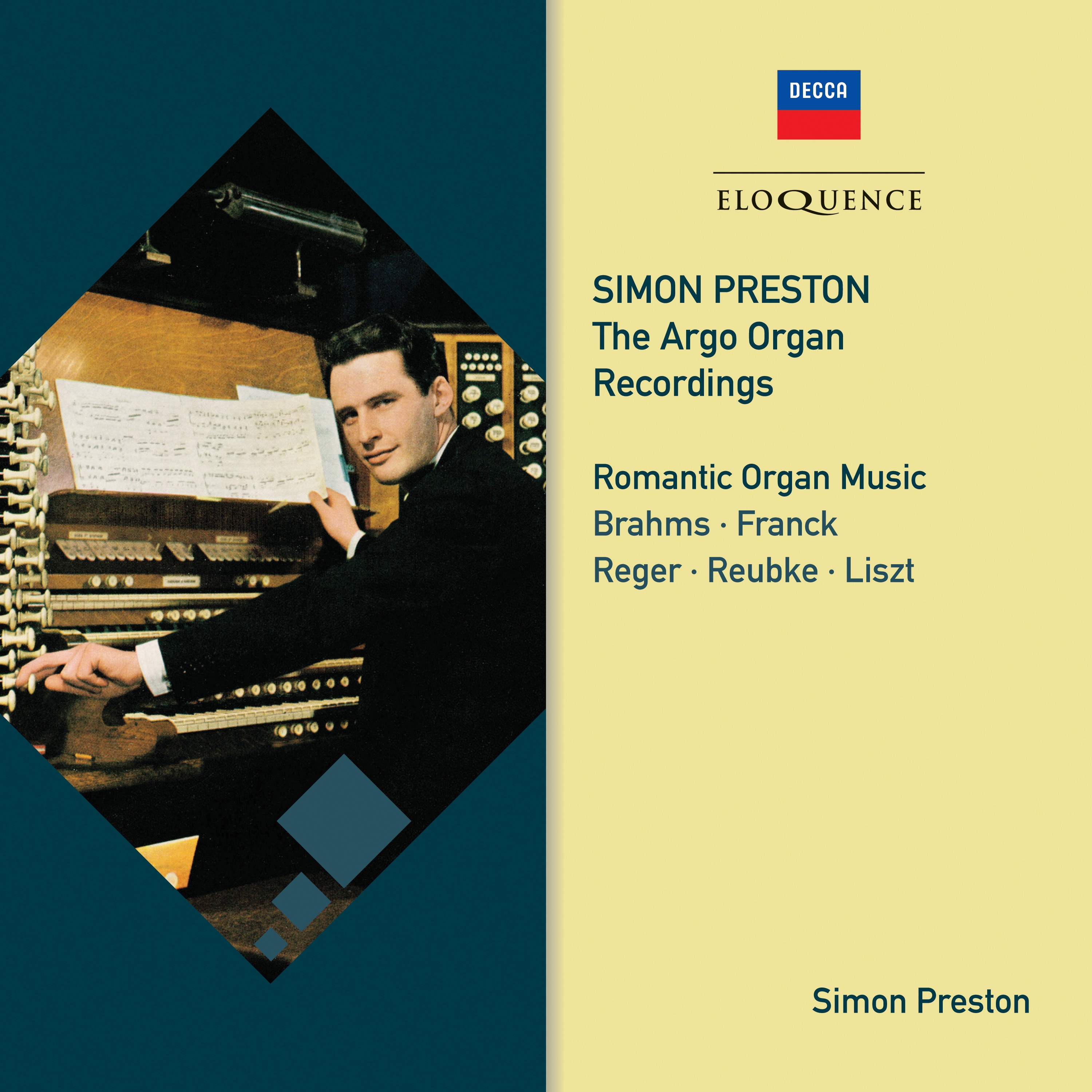 Romantic Organ Music album cover