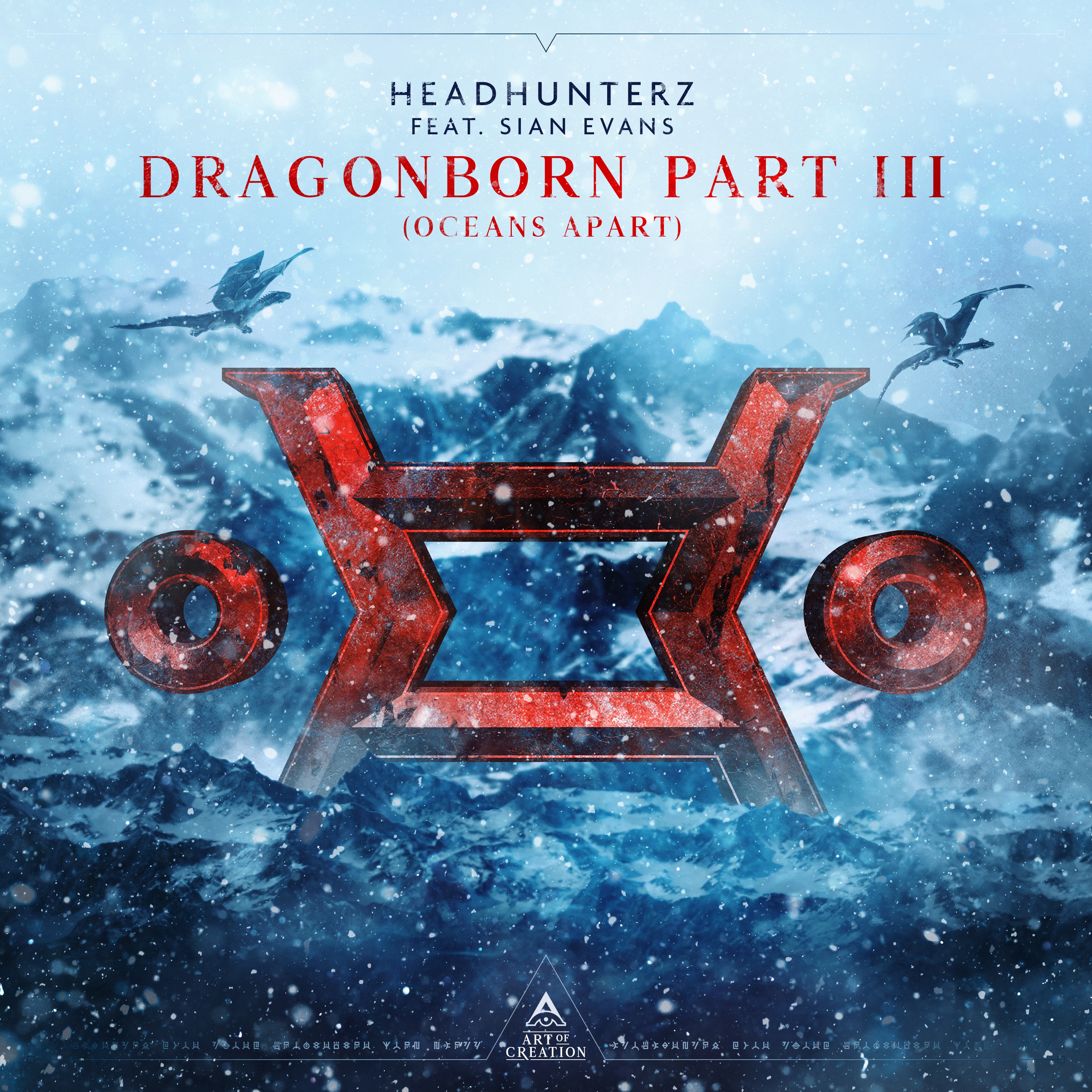 Dragonborn part 3 (Oceans Apart) [feat. Sian Evans] - Single album cover