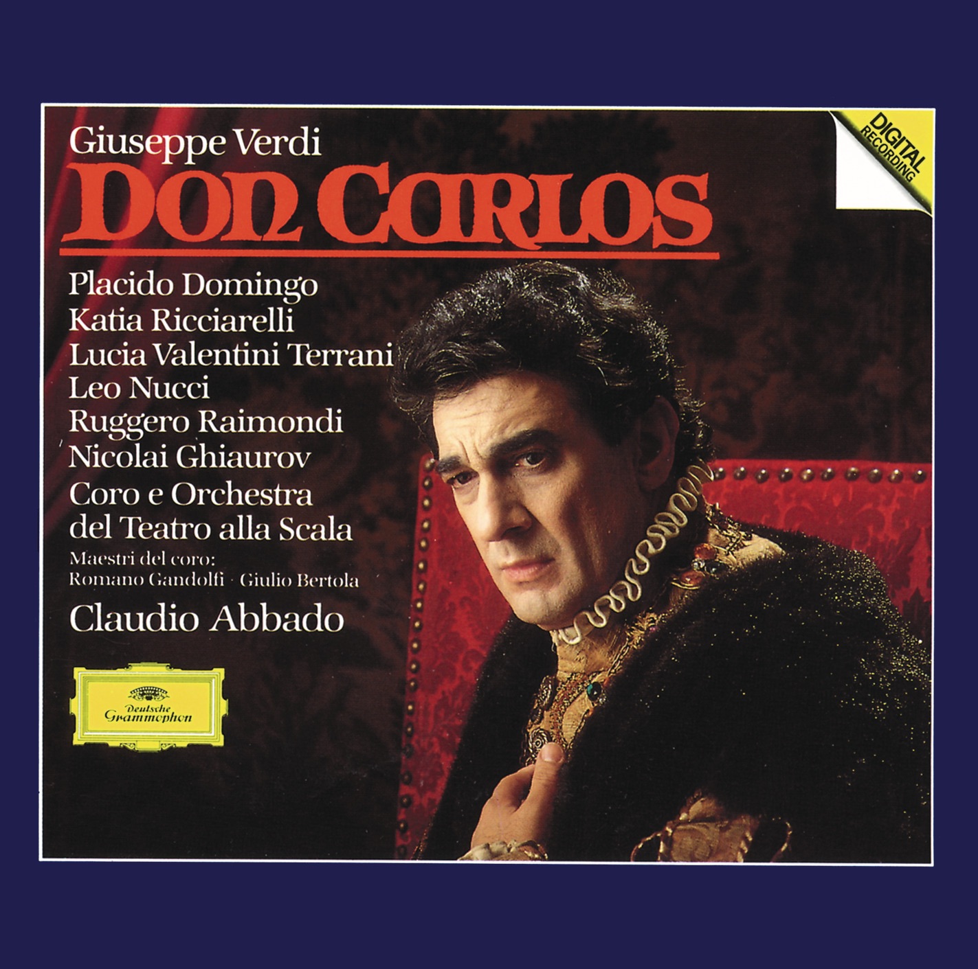 Verdi: Don Carlos album cover