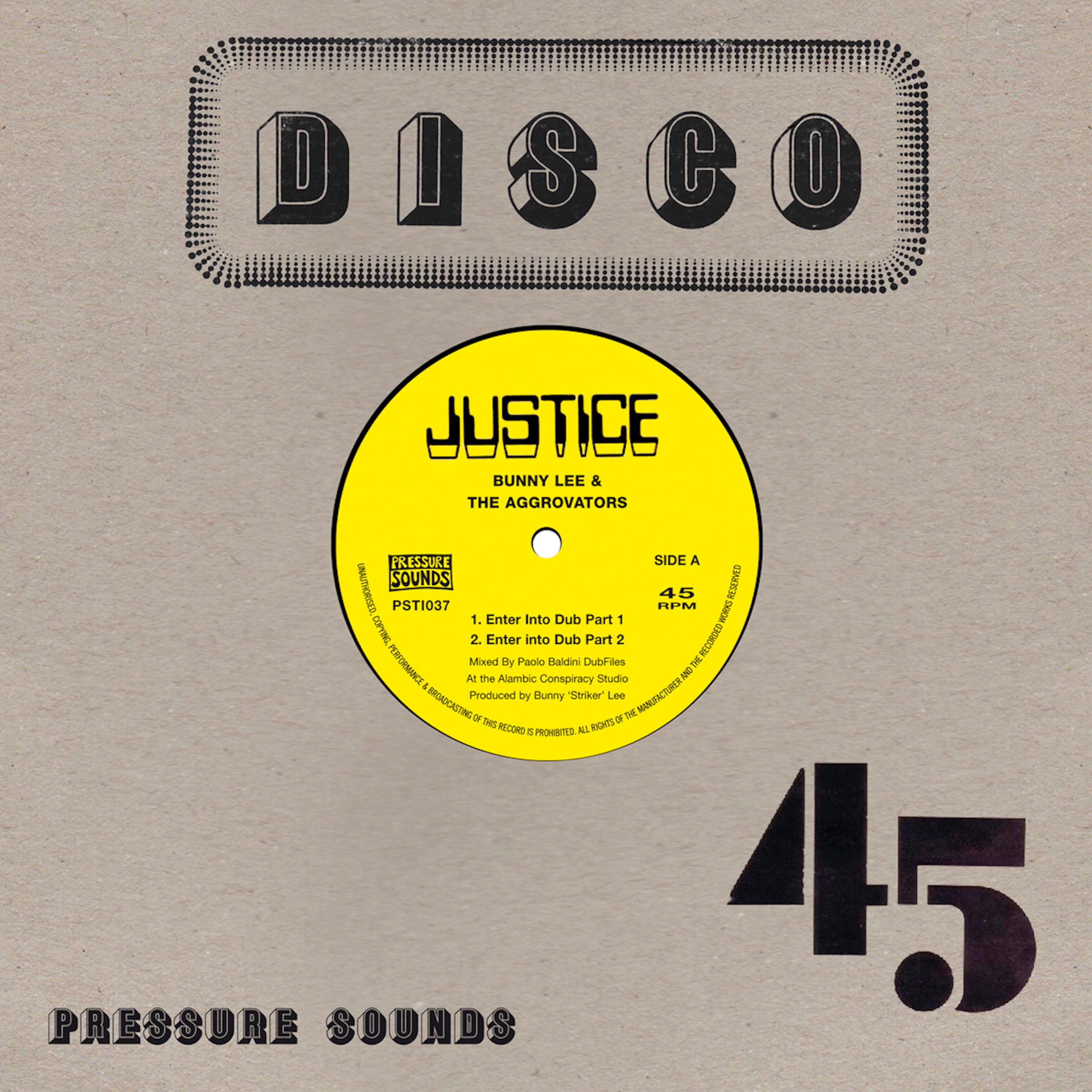 Paolo Baldini DubFiles Meets the Aggrovators - EP album cover