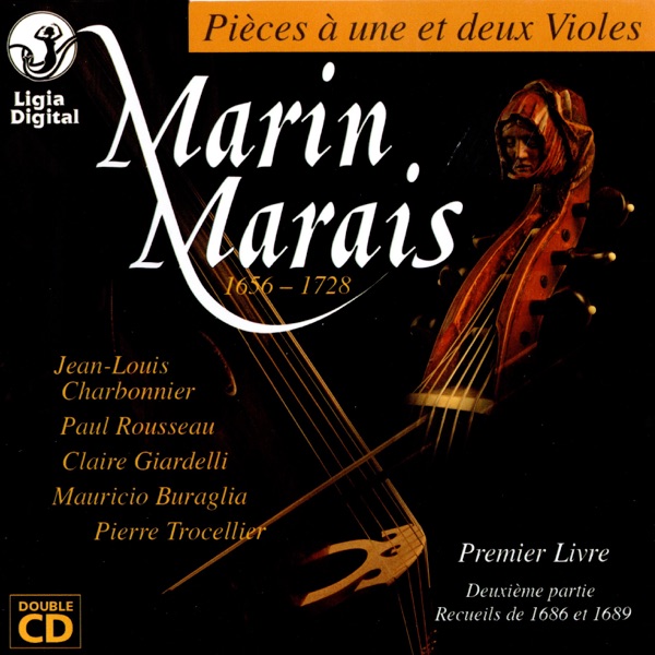 Marais : Pièces à une et deux violes (Pièces de viole du Premier Livre, Deuxième partie) album cover