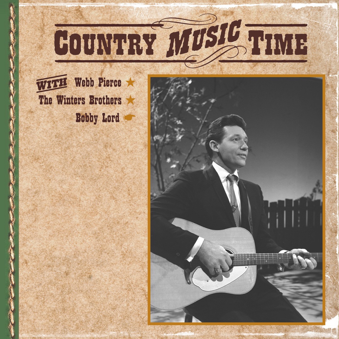 Country Music Time with Webb Pierce, The Winters Brothers, Bobby Lord album cover