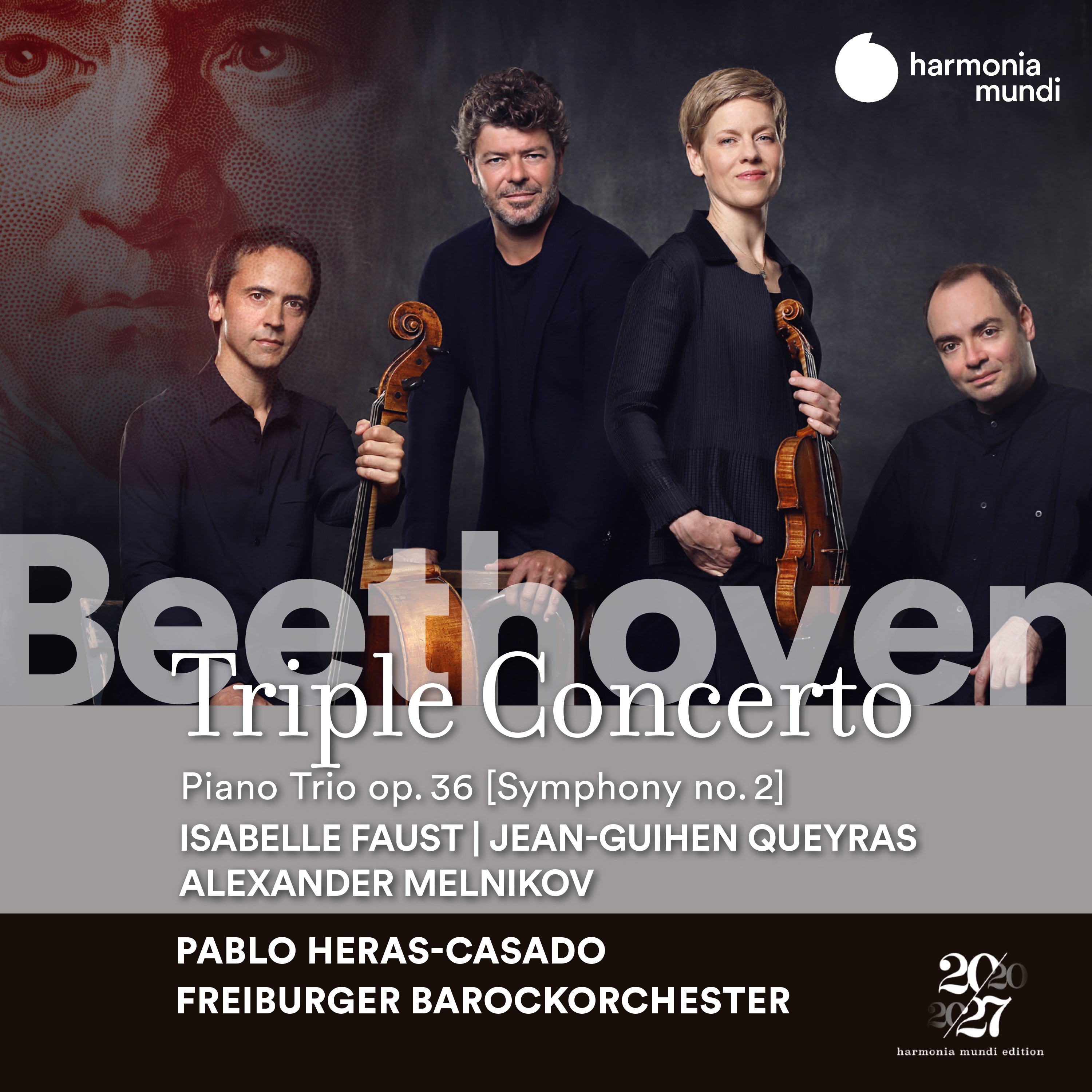 Beethoven: Triple Concerto, Op. 56 & Trio, Op. 36 album cover