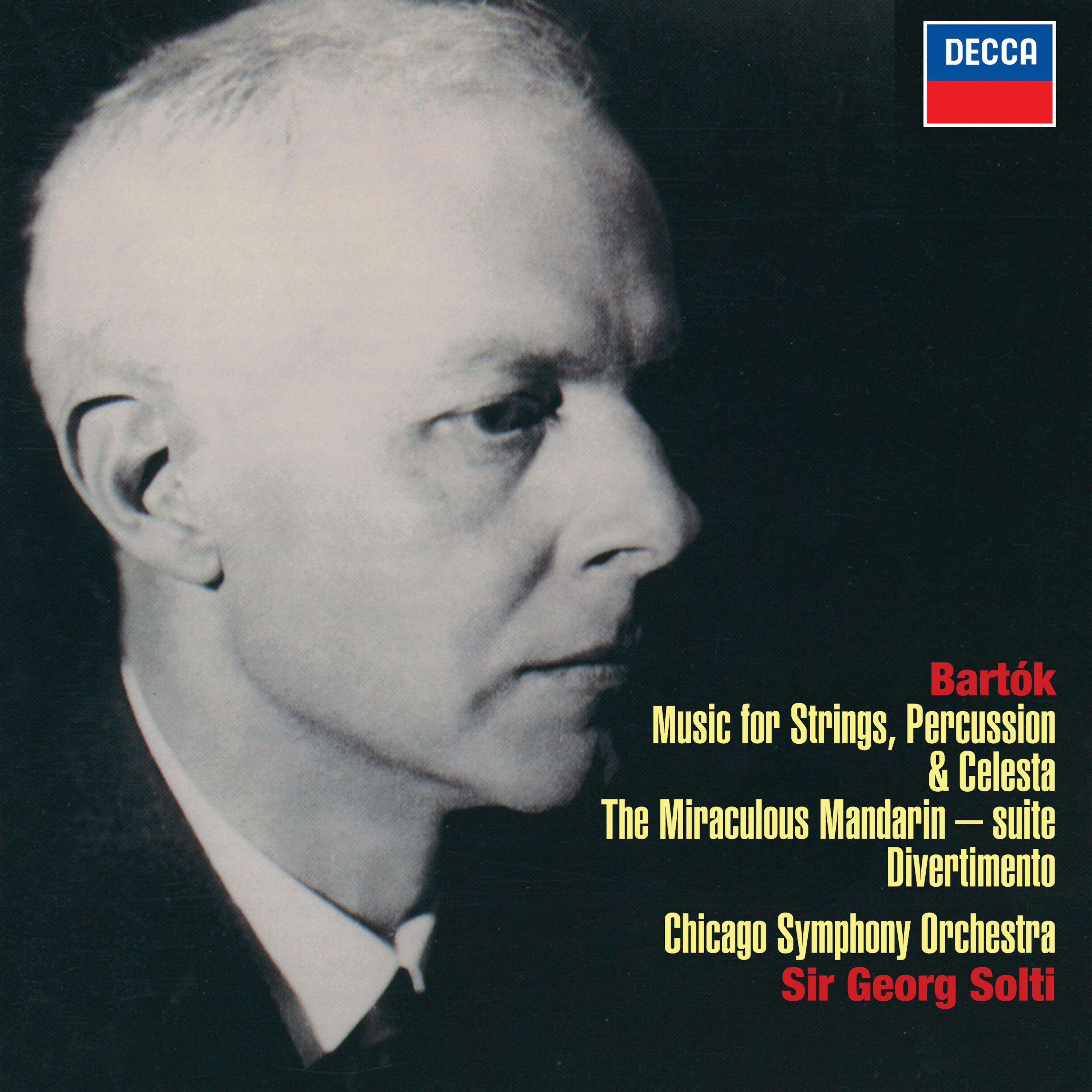 Bartók: Music for Strings, Percussion & Celesta; Divertimento; Miraculous Mandarin Suite album cover