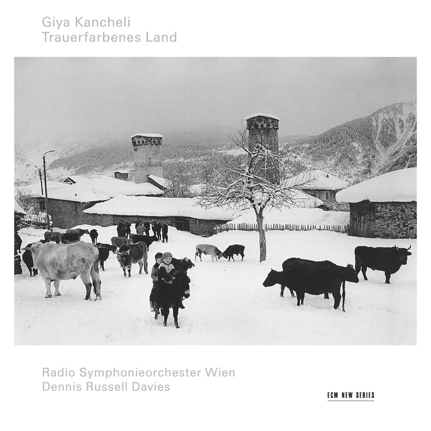 Giya Kancheli: Trauerfarbenes Land album cover