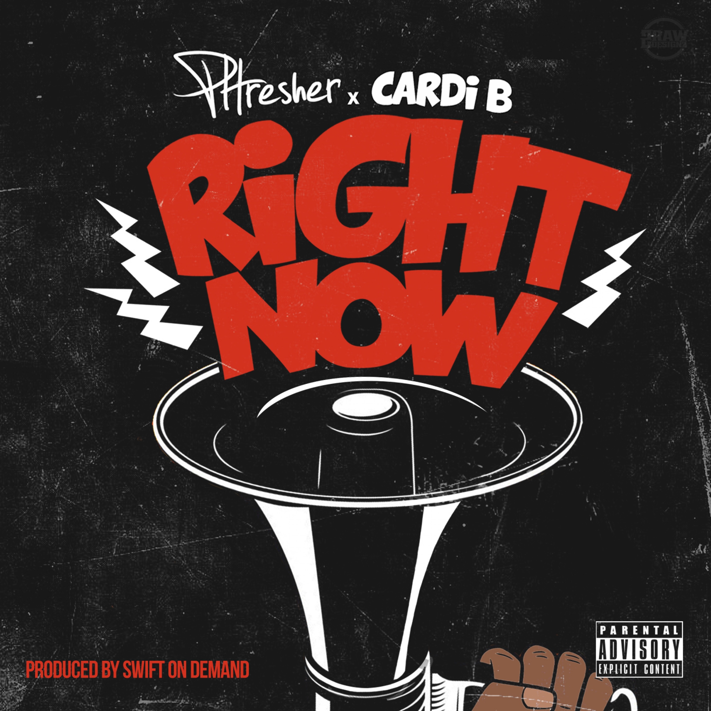 Right Now (feat. Cardi B) - Single album cover