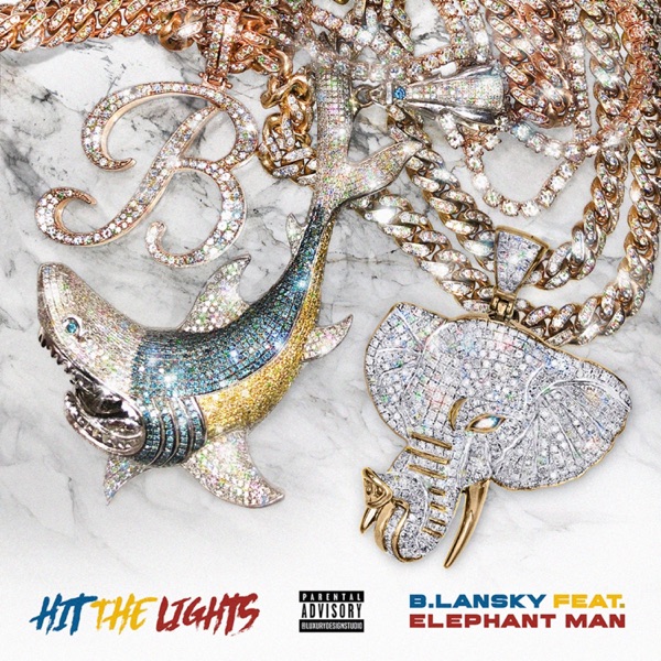 Hit the Lights (feat. Elephant Man) - Single album cover