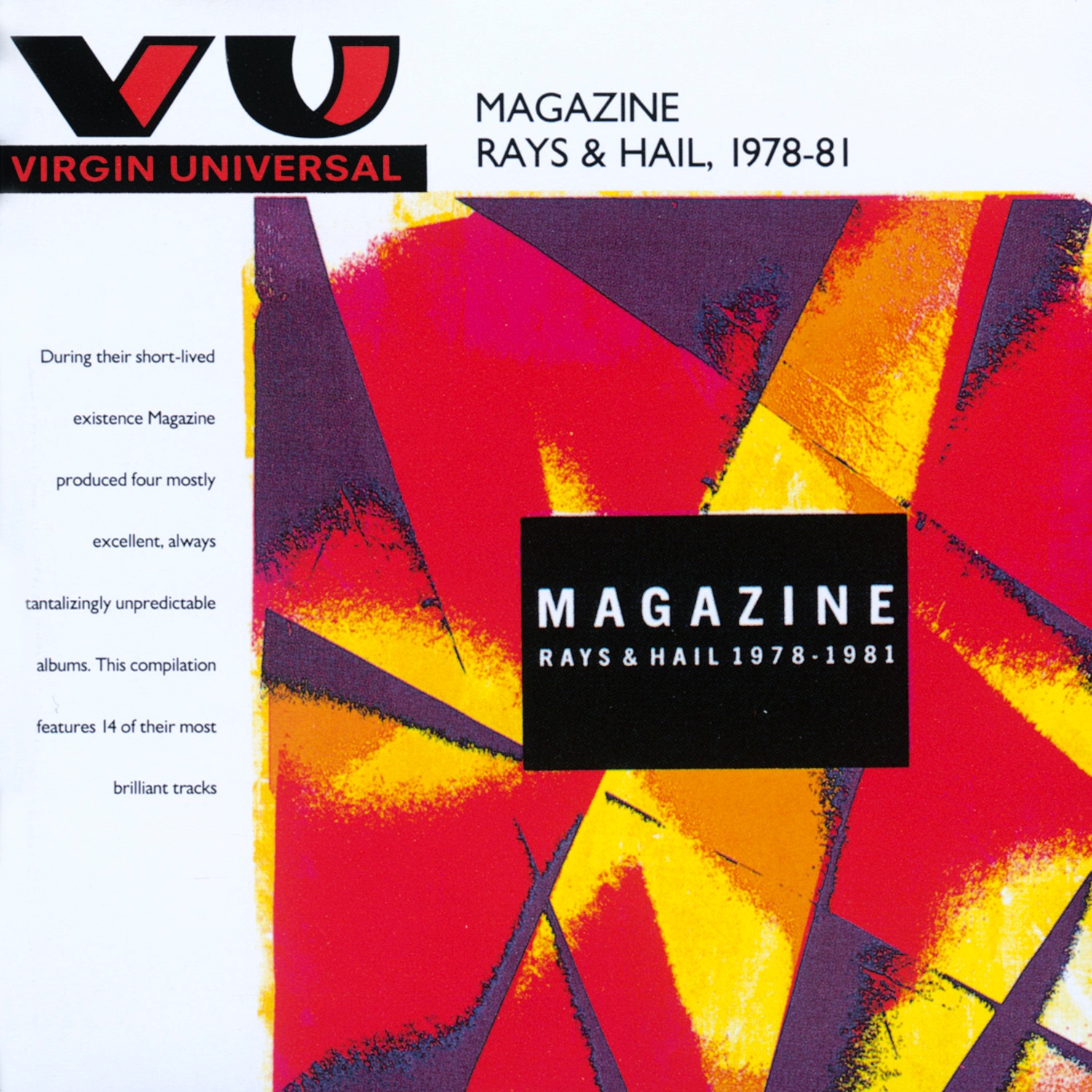 Rays and Hail, 1978-81 album cover