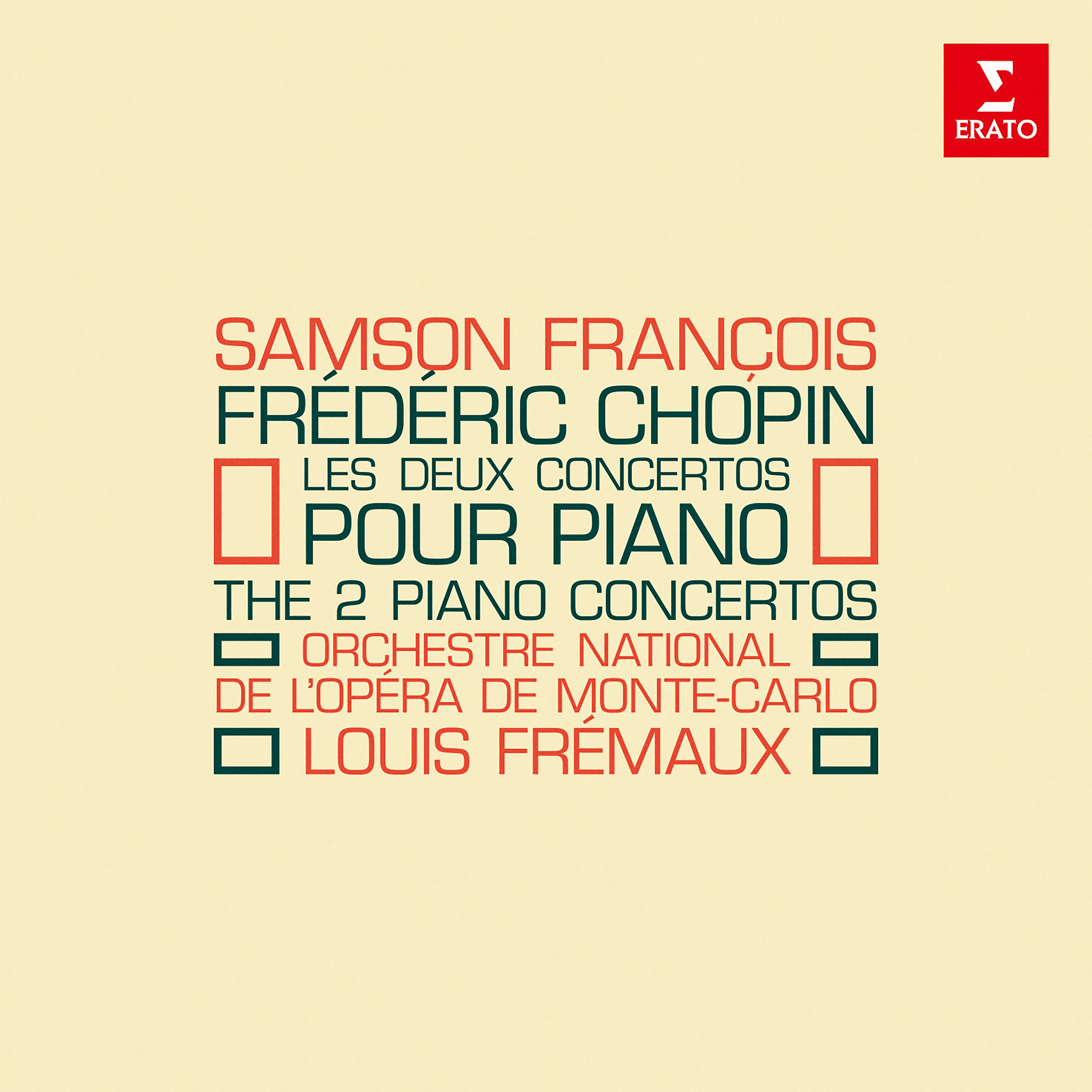 Chopin: Les deux concertos pour piano, Op. 11 & 21 album cover