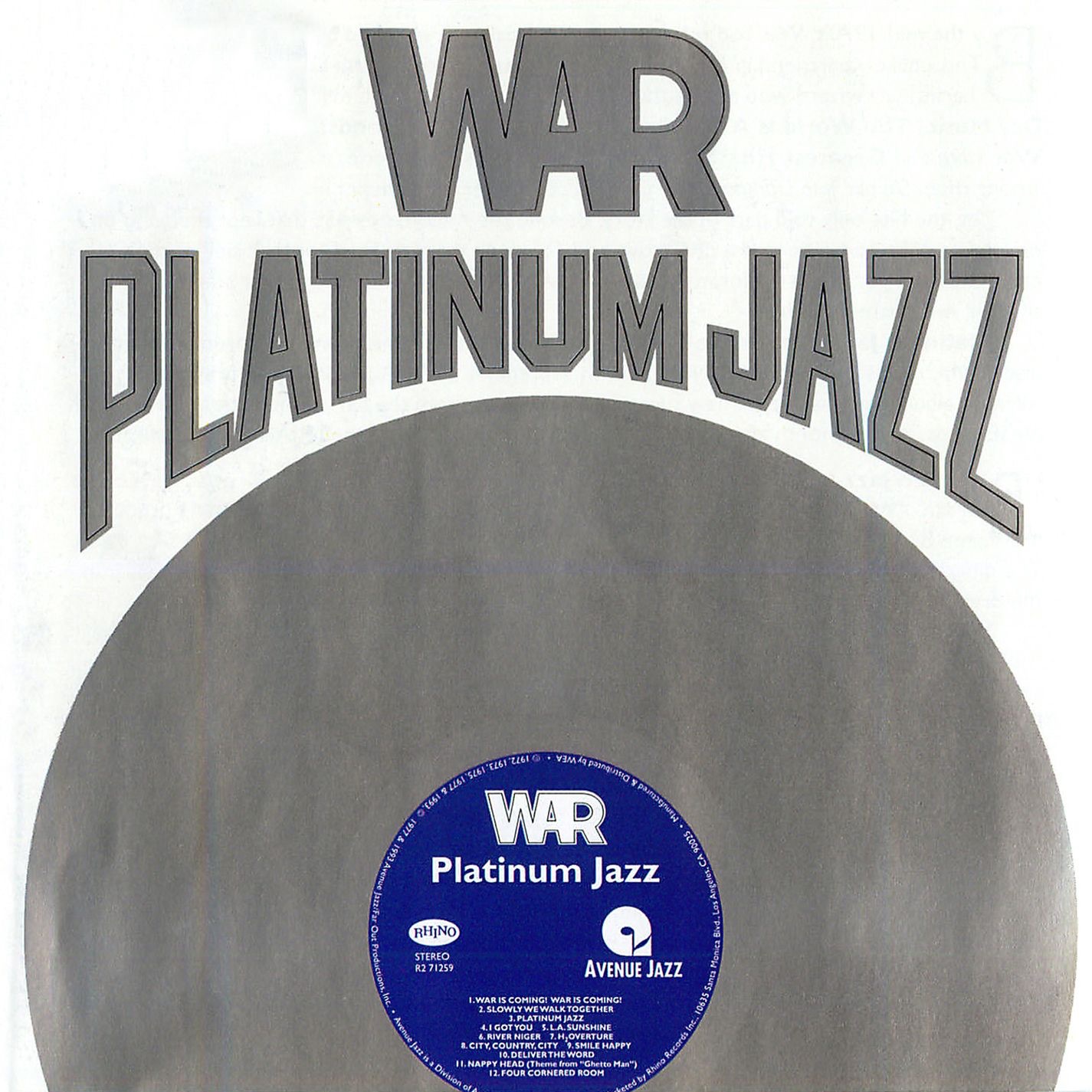 Platinum Jazz album cover