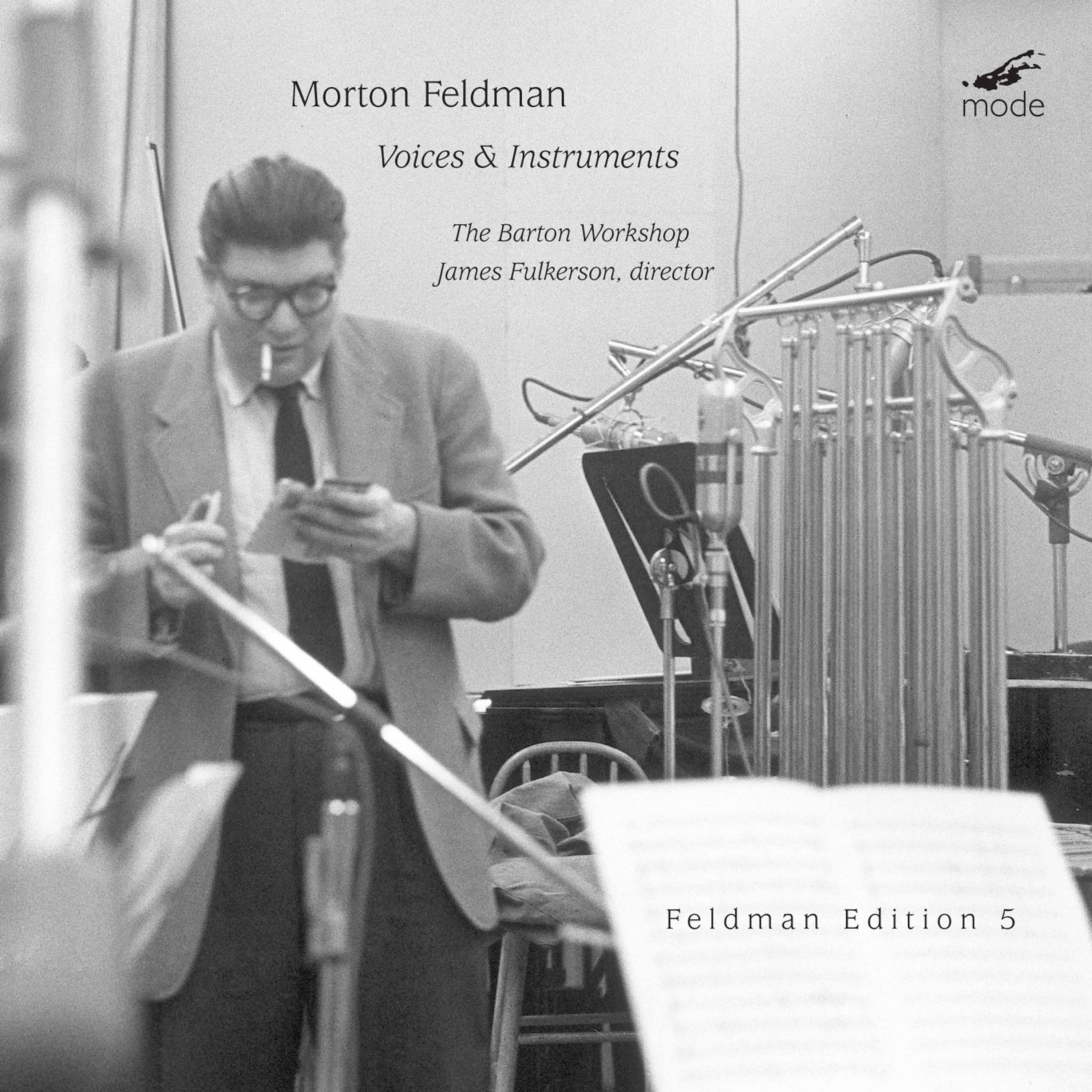 Feldman: Voices & Instruments album cover