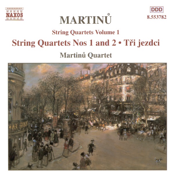 Martinu: String Quartets Volume 1 album cover