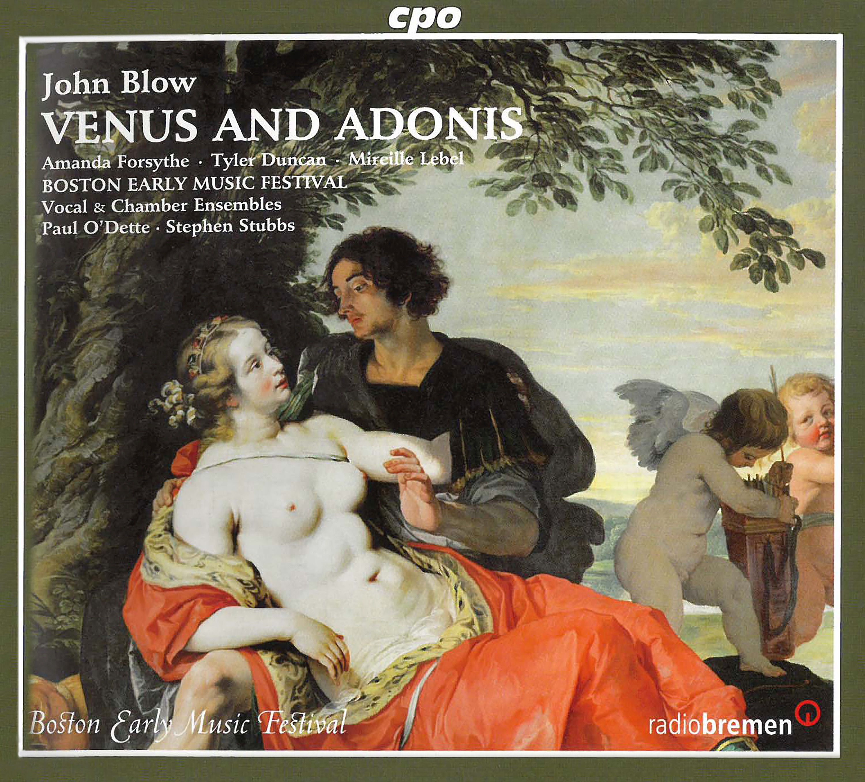 Blow: Venus & Adonis (Live) album cover