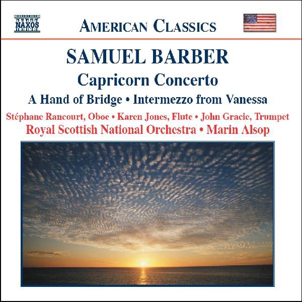 Barber: Capricorn Concerto album cover