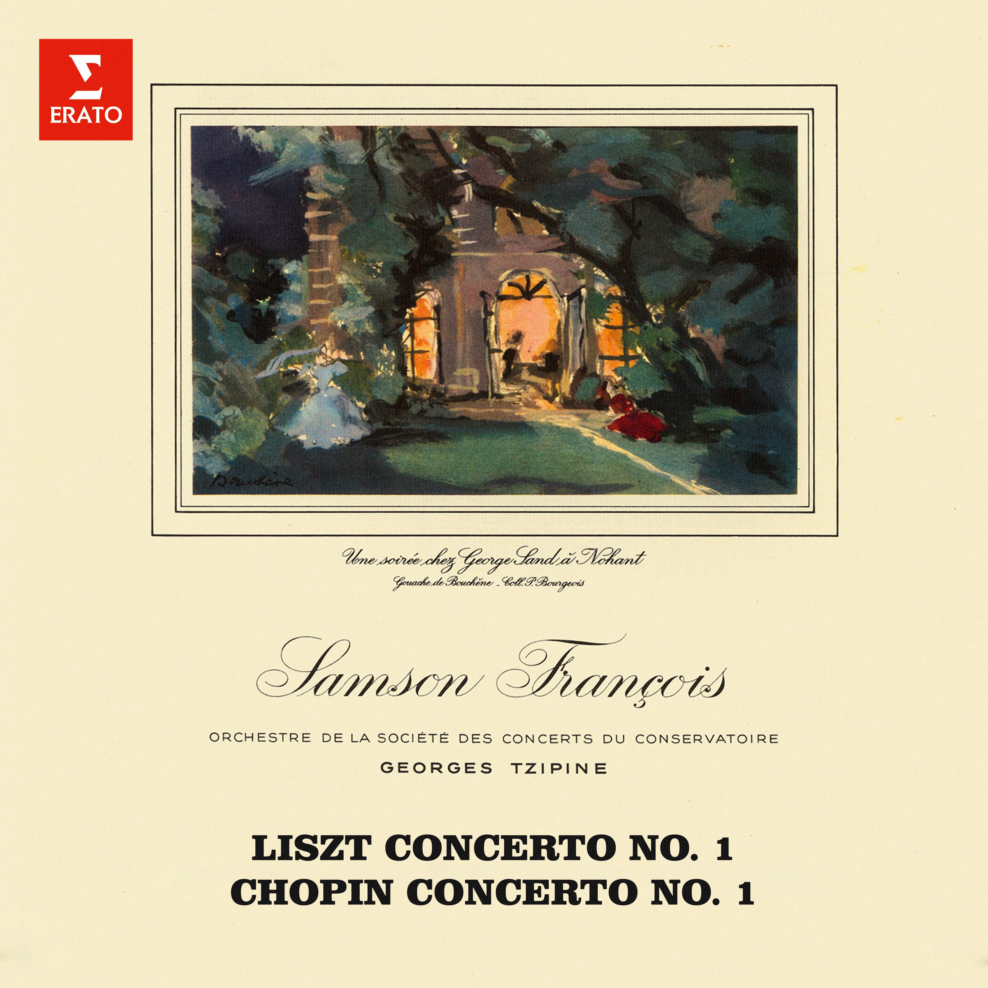 Liszt: Piano Concerto No. 1 - Chopin: Piano Concerto No. 1, Op. 11 album cover