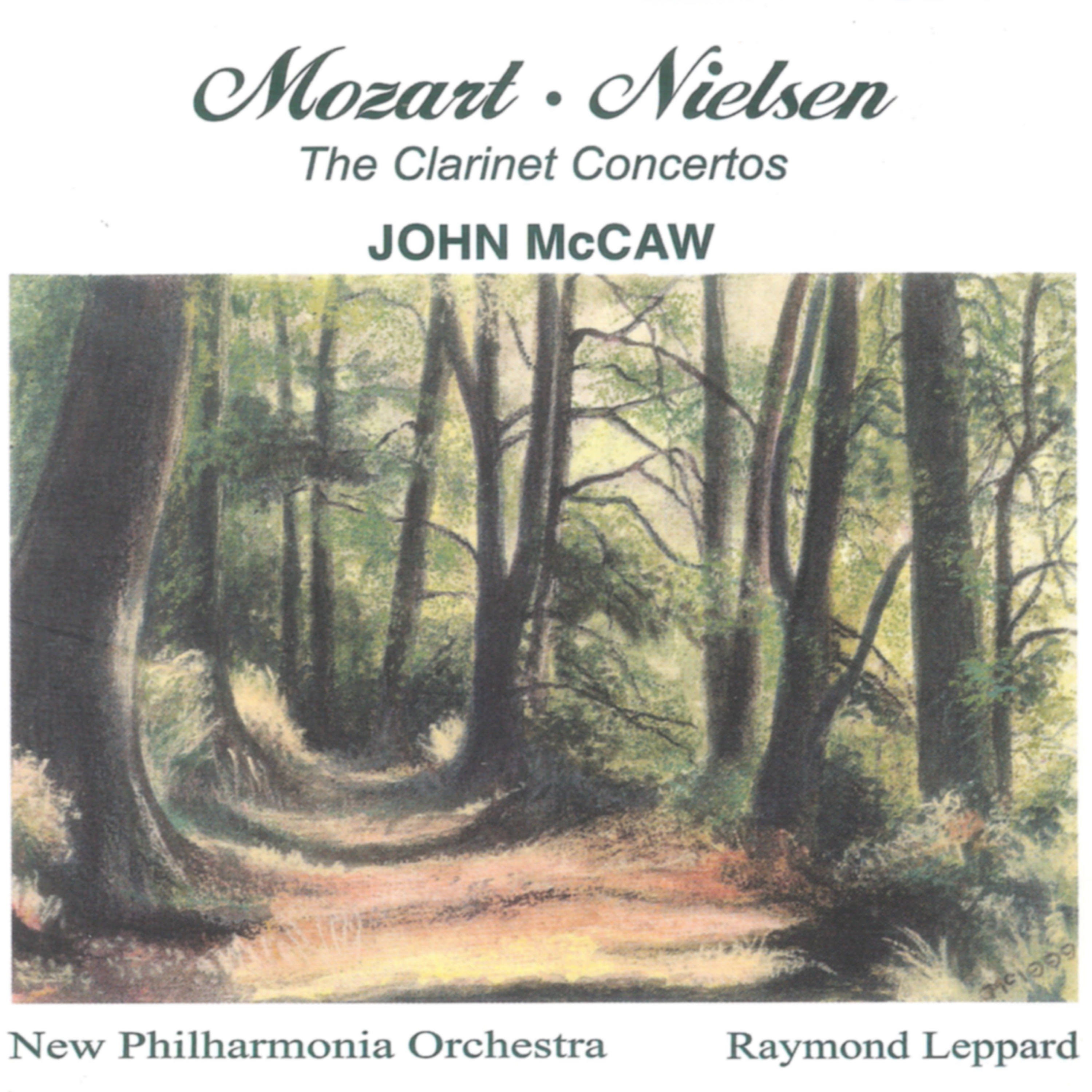 Mozart – Nielsen: The Clarinet Concertos album cover