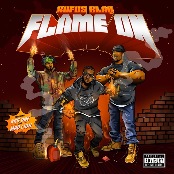 FLAME ON (feat. MAD LION & KRS-One) - Single album cover