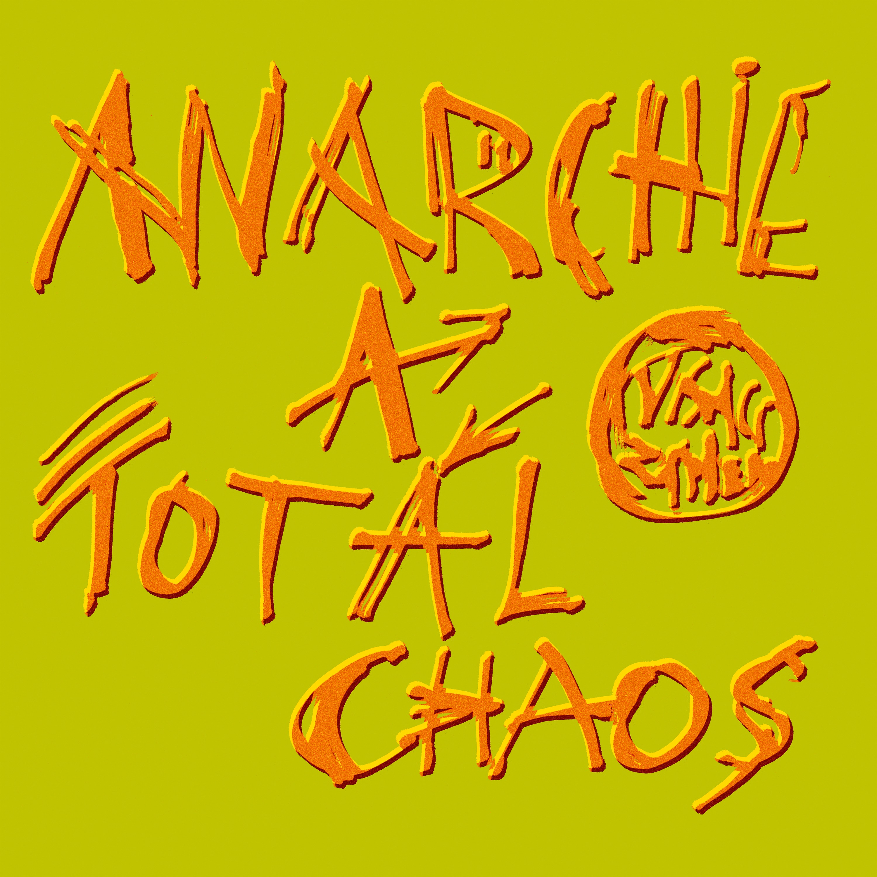 Anarchie a totál chaos album cover