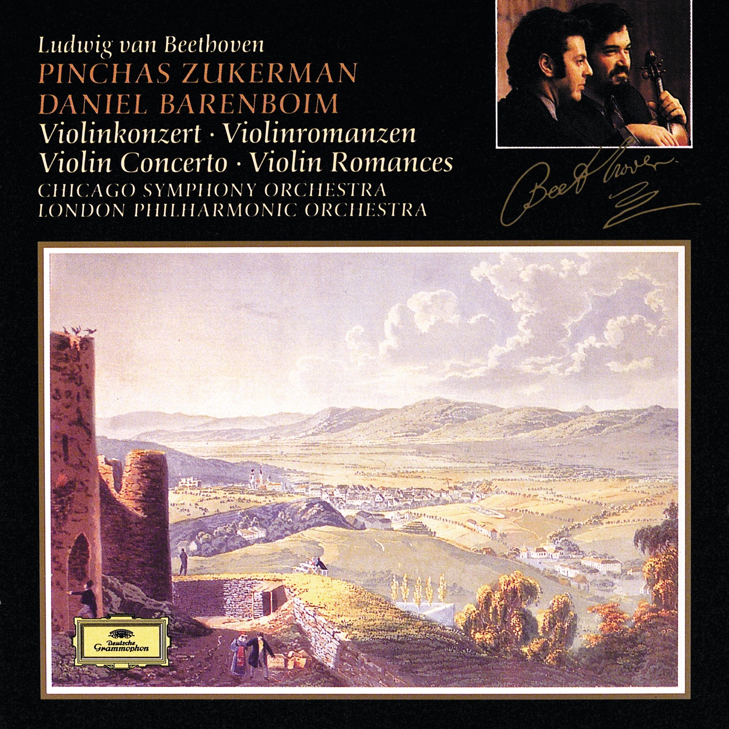 Beethoven: Violin Concerto, Op. 61; Violin Romances, Op. 40 &, Op. 50 album cover