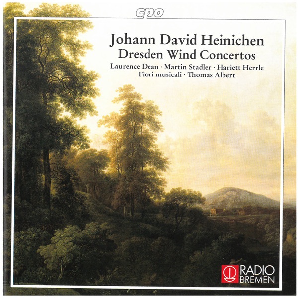 Heinichen: Dresden Wind Concertos album cover