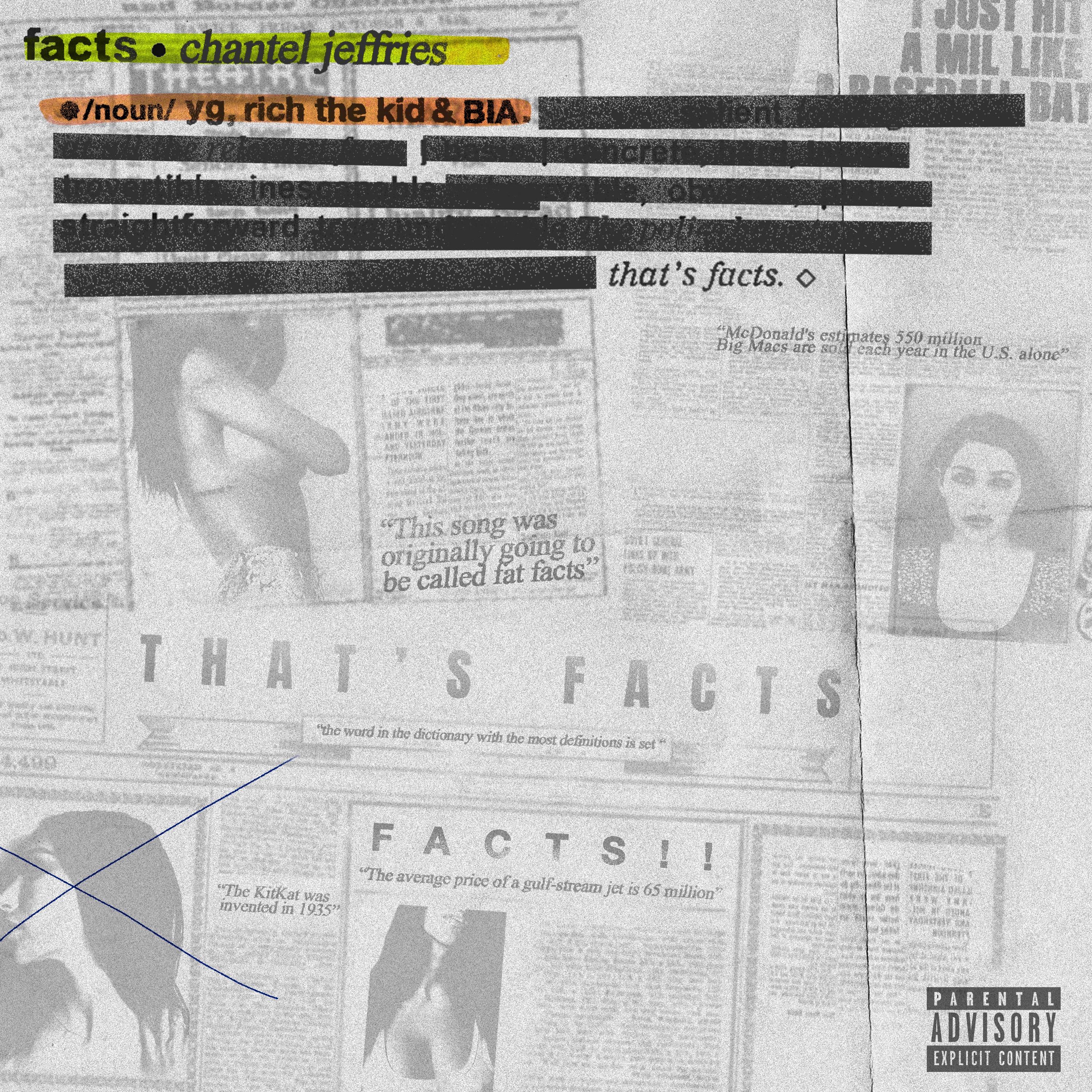 Facts (feat. YG, Rich The Kid & BIA) - Single album cover