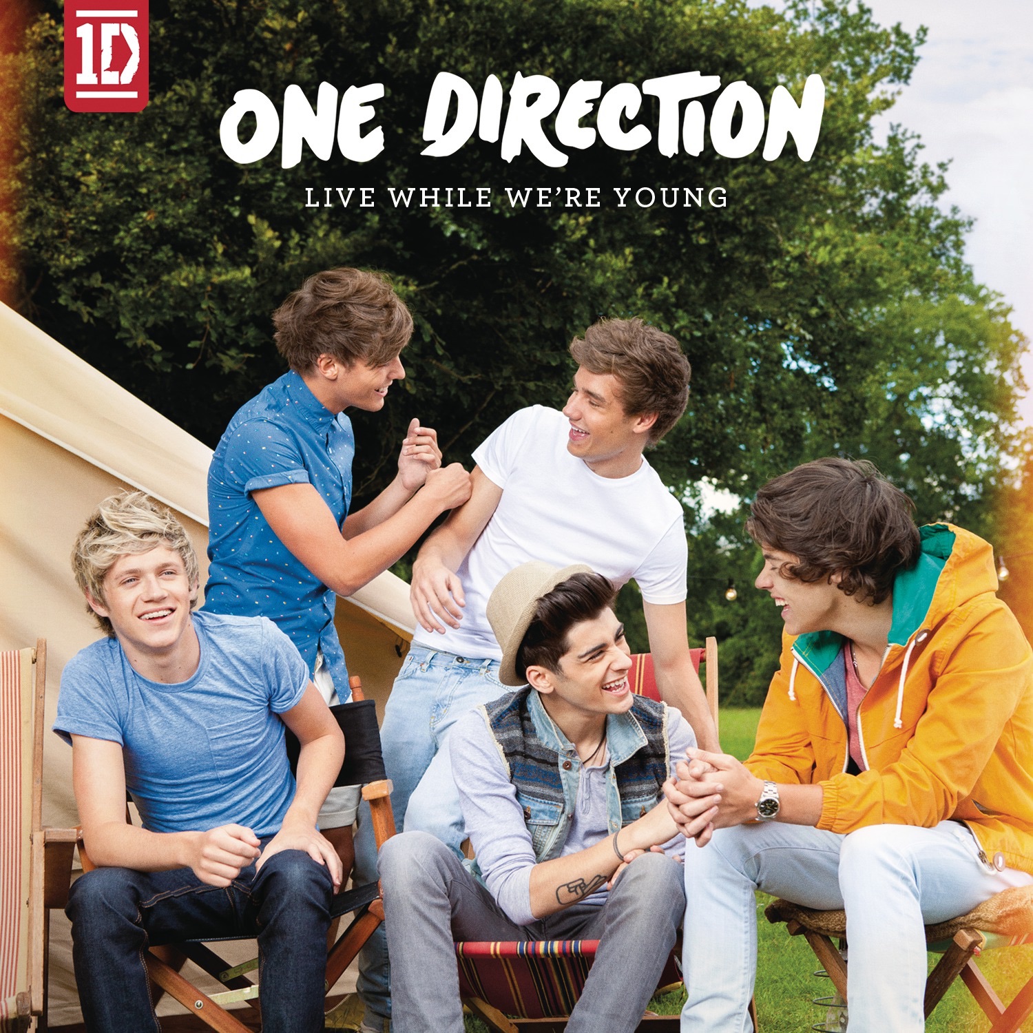 Live While We're Young - Single album cover