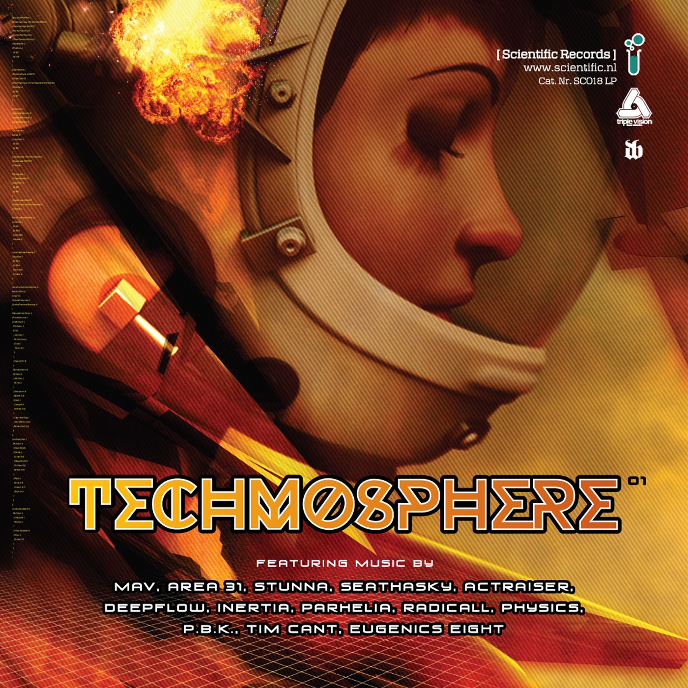 Techmosphere .01 Lp album cover