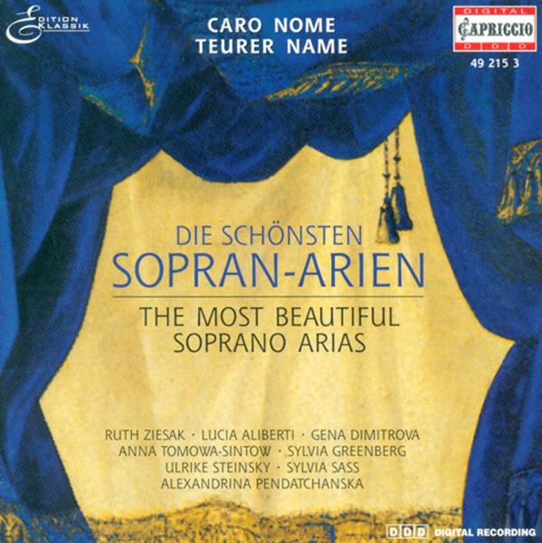 Opera Arias - Mozart, W.A. - Rossini, G. - Donizetti, G. - Verdi, G. - Puccini, G. - Gounod, C.-F. - album cover