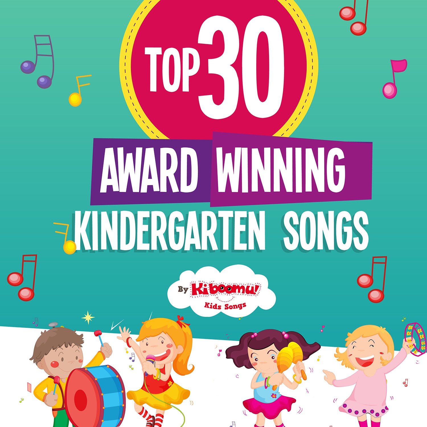 Top 30 Award-Winning Kindergarten Songs album cover