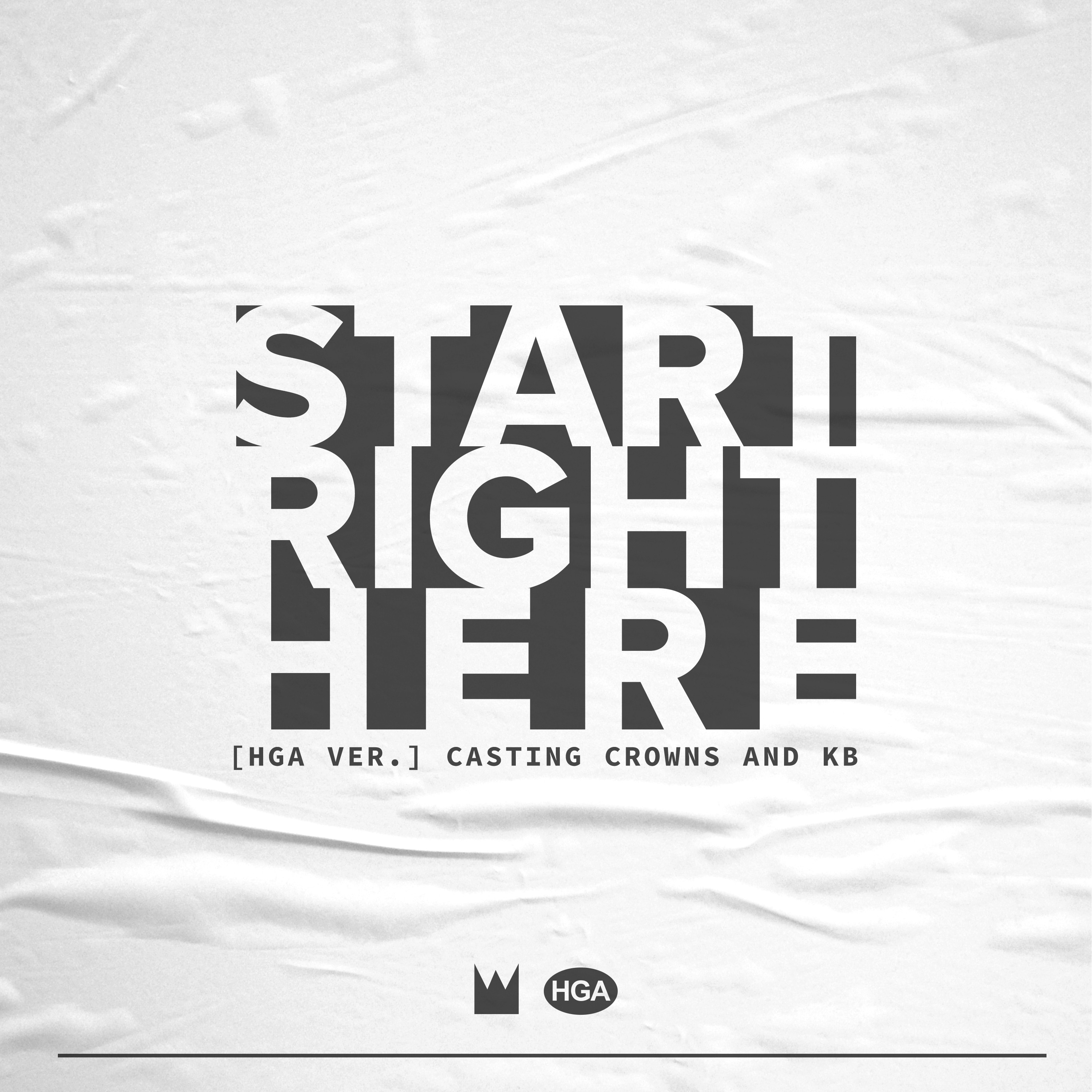 Start Right Here (HGA Version) - Single album cover