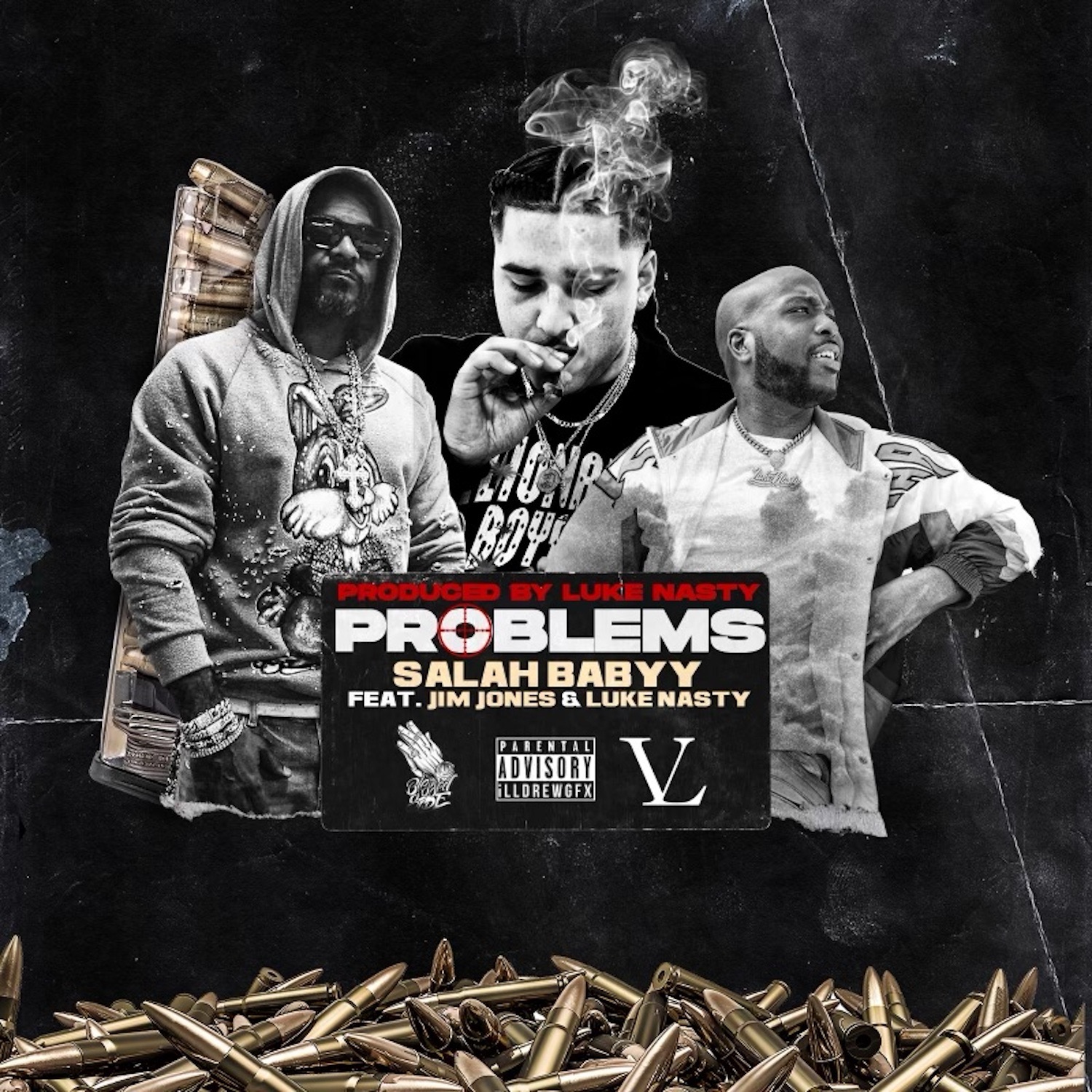 Problems (feat. Jim Jones & DJ Luke Nasty) - Single album cover