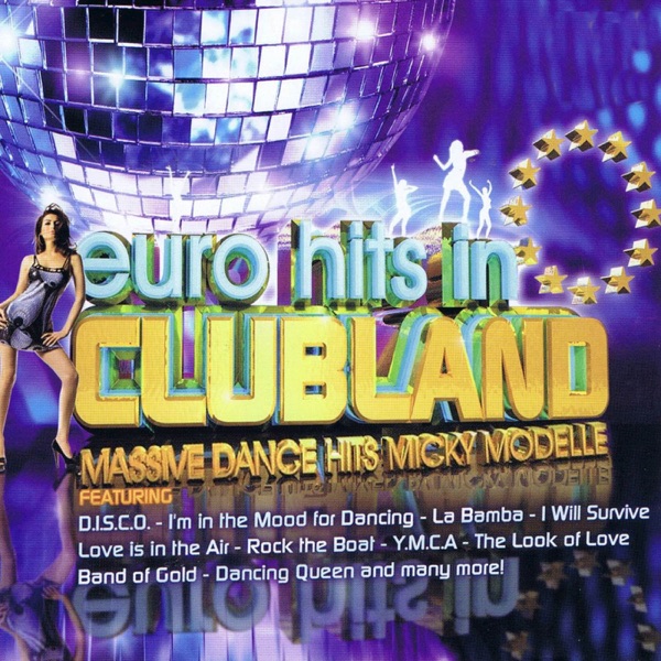 Euro Hits in Clubland album cover