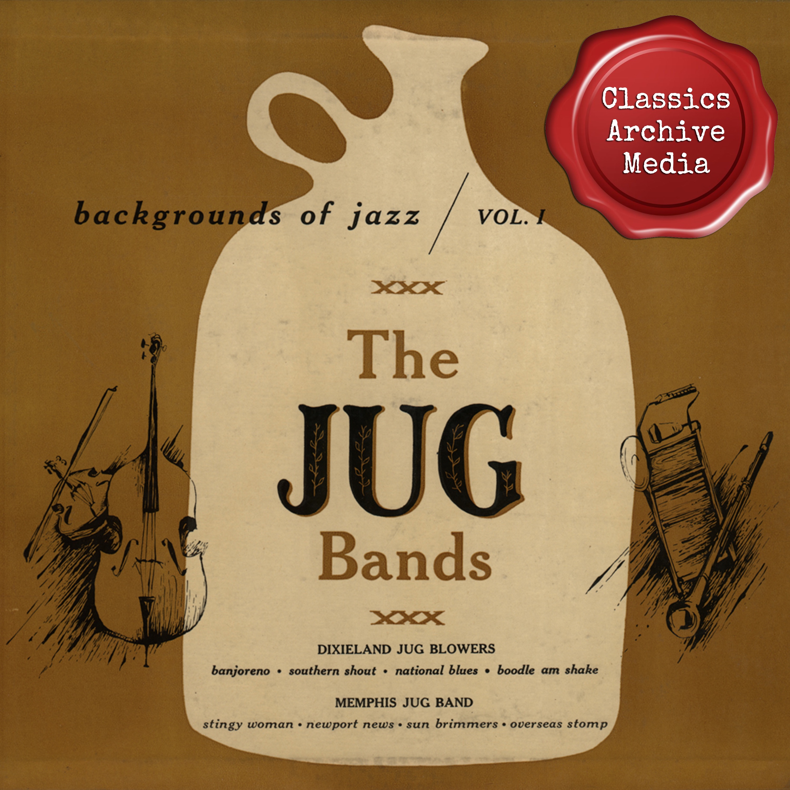 Backgrounds of Jazz / Vol. 1: The Jug Bands album cover