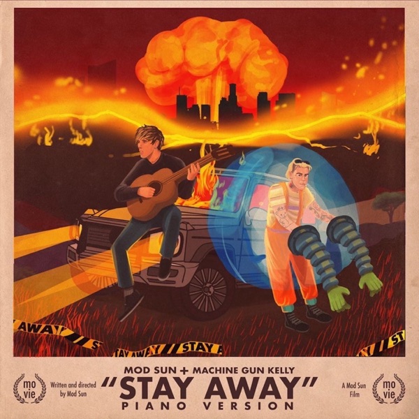 Stay Away (Piano Version) [feat. Machine Gun Kelly] - Single album cover
